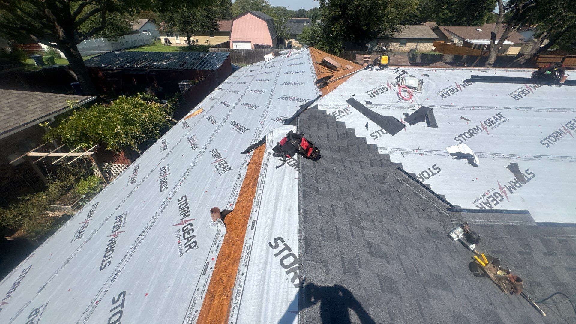 Project in Garland by Rhino Roofing and General Contracting, LLC