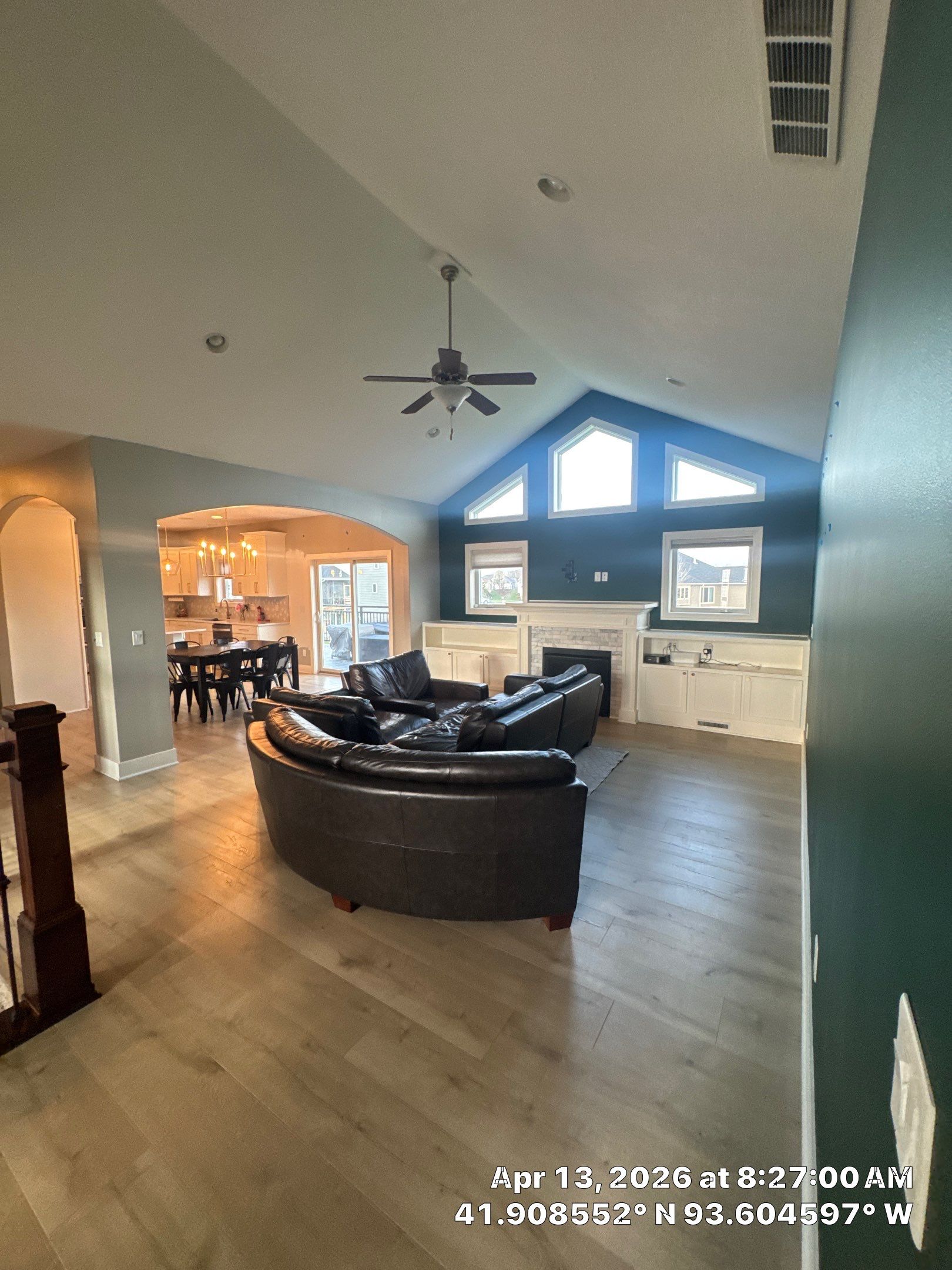 Interior Repaint walls and Baseboards with Color Change by Midwest Paint LLC