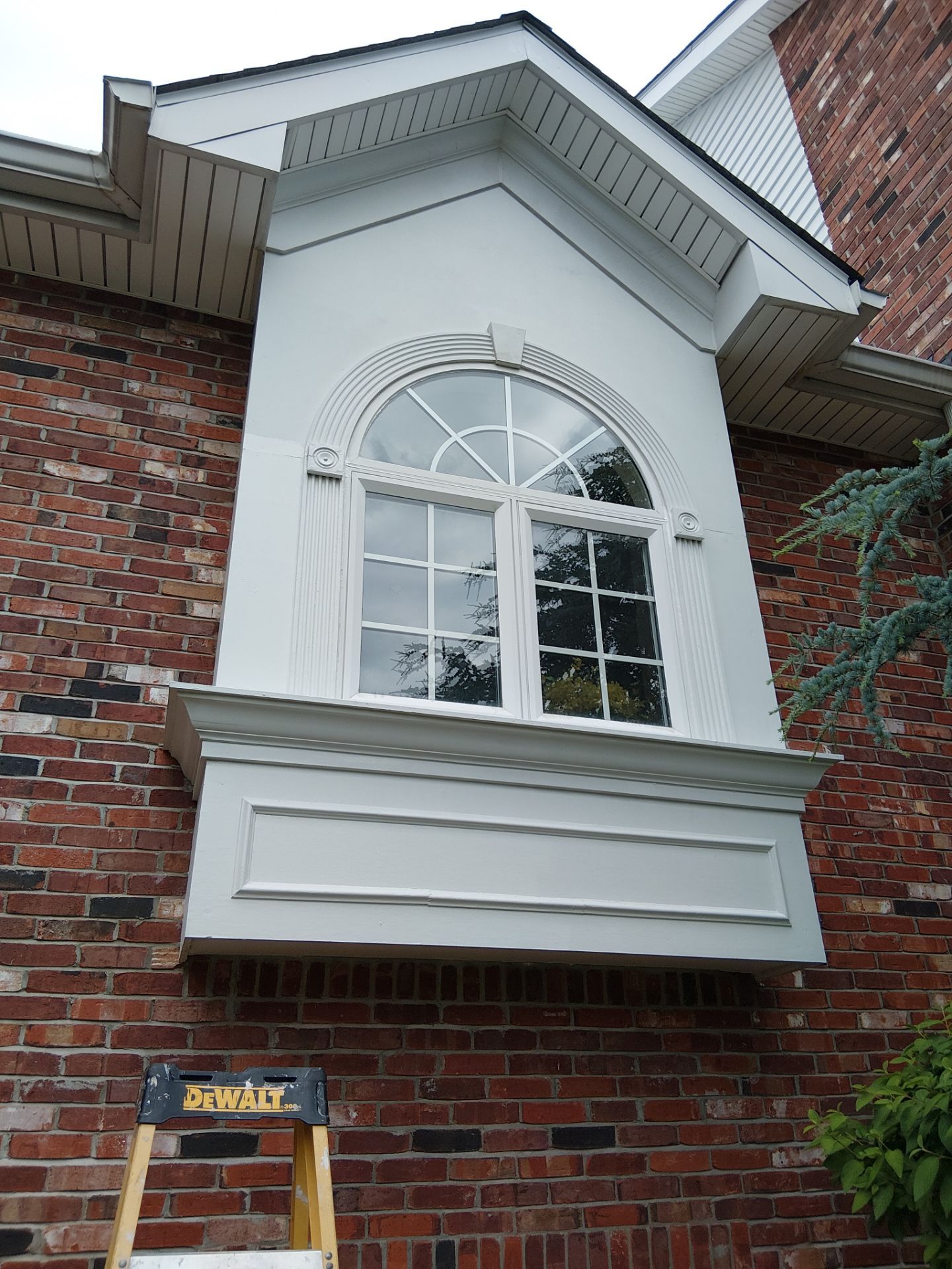 2nd-Story Exterior Trim Paint Repair – Chesterfield, MO by Legendary Services Company LLC.