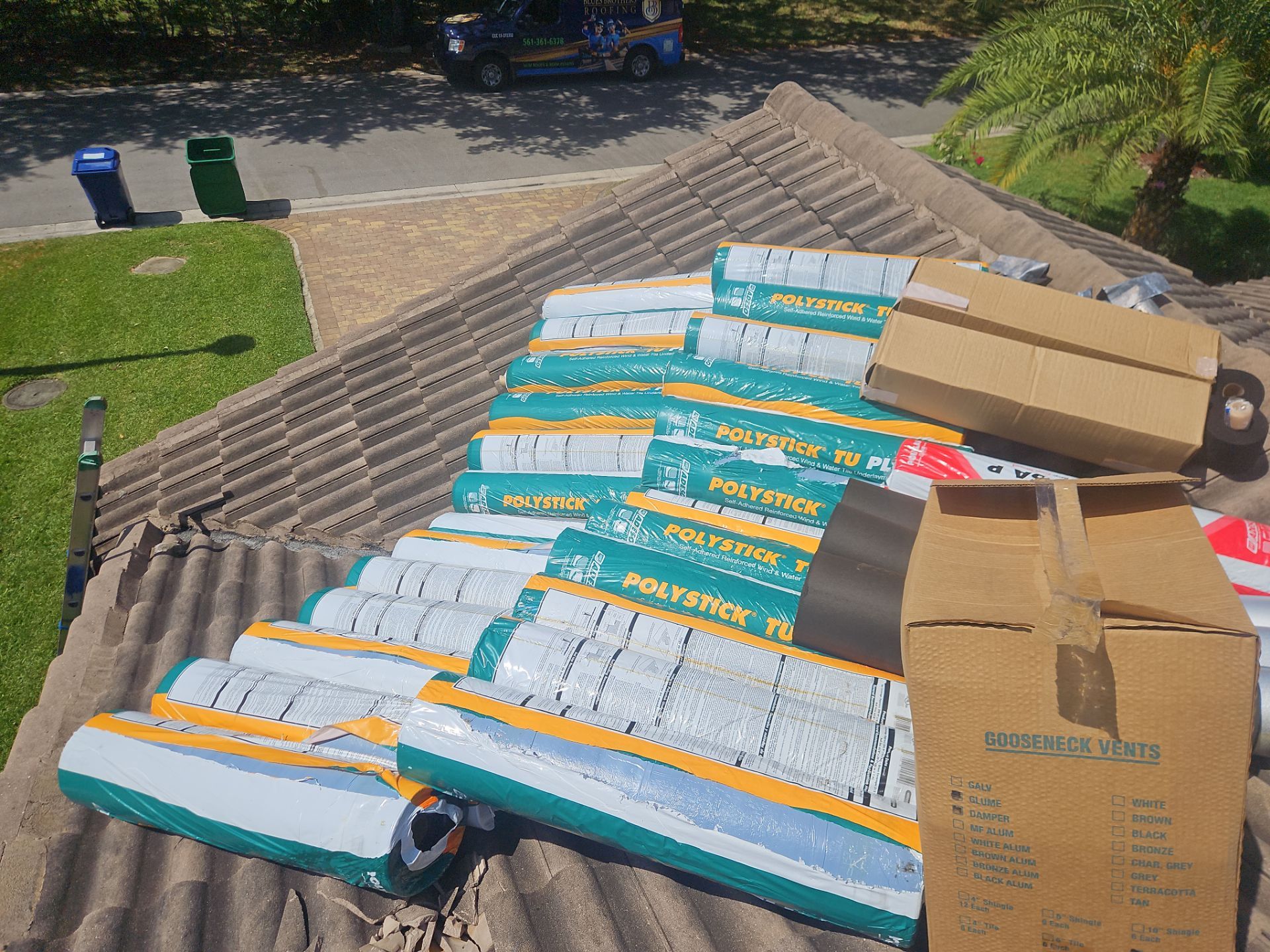 Residential Roofing Installation using WestLake Roofing Tile by BLUES BROTHERS ROOFING