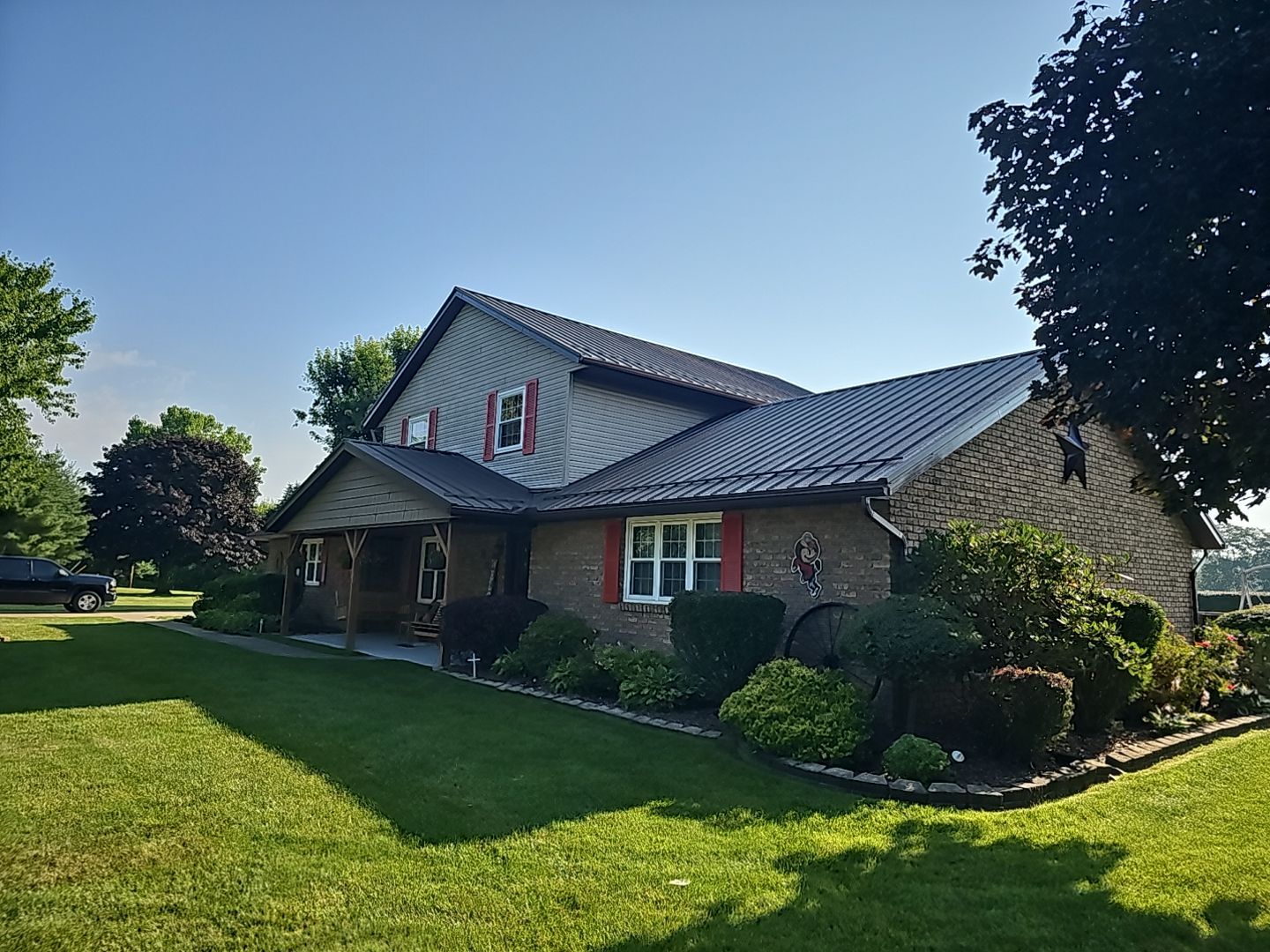 West Lafayette Ohio Metal Roof Installation by Pine Ridge Roofing LLC