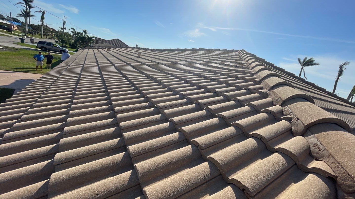 Residential Roofing Repair using Concrete Tile by Four Peaks Roofing