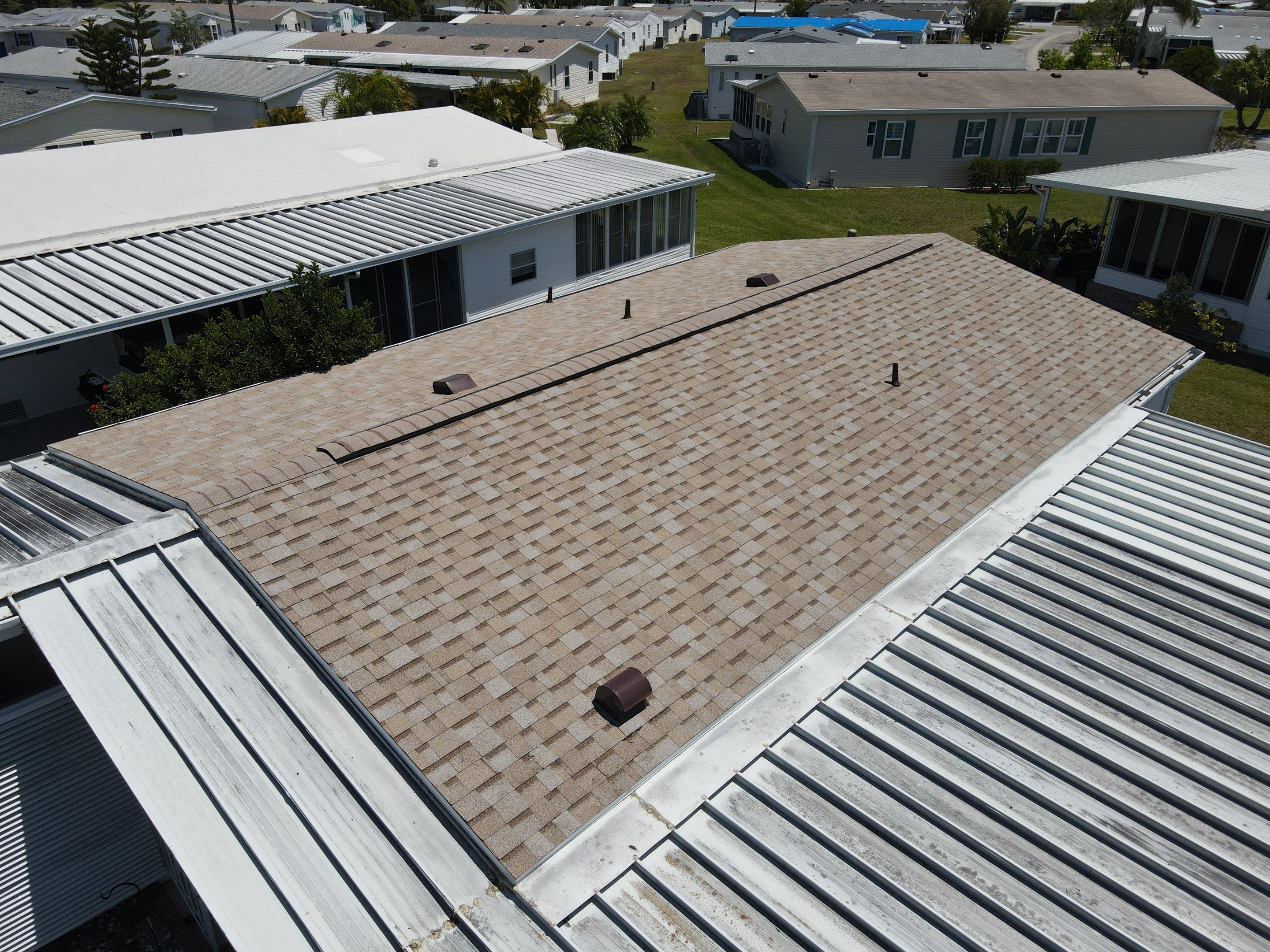 Roof Replacement in Parrish, FL. by Steadfast Roofing