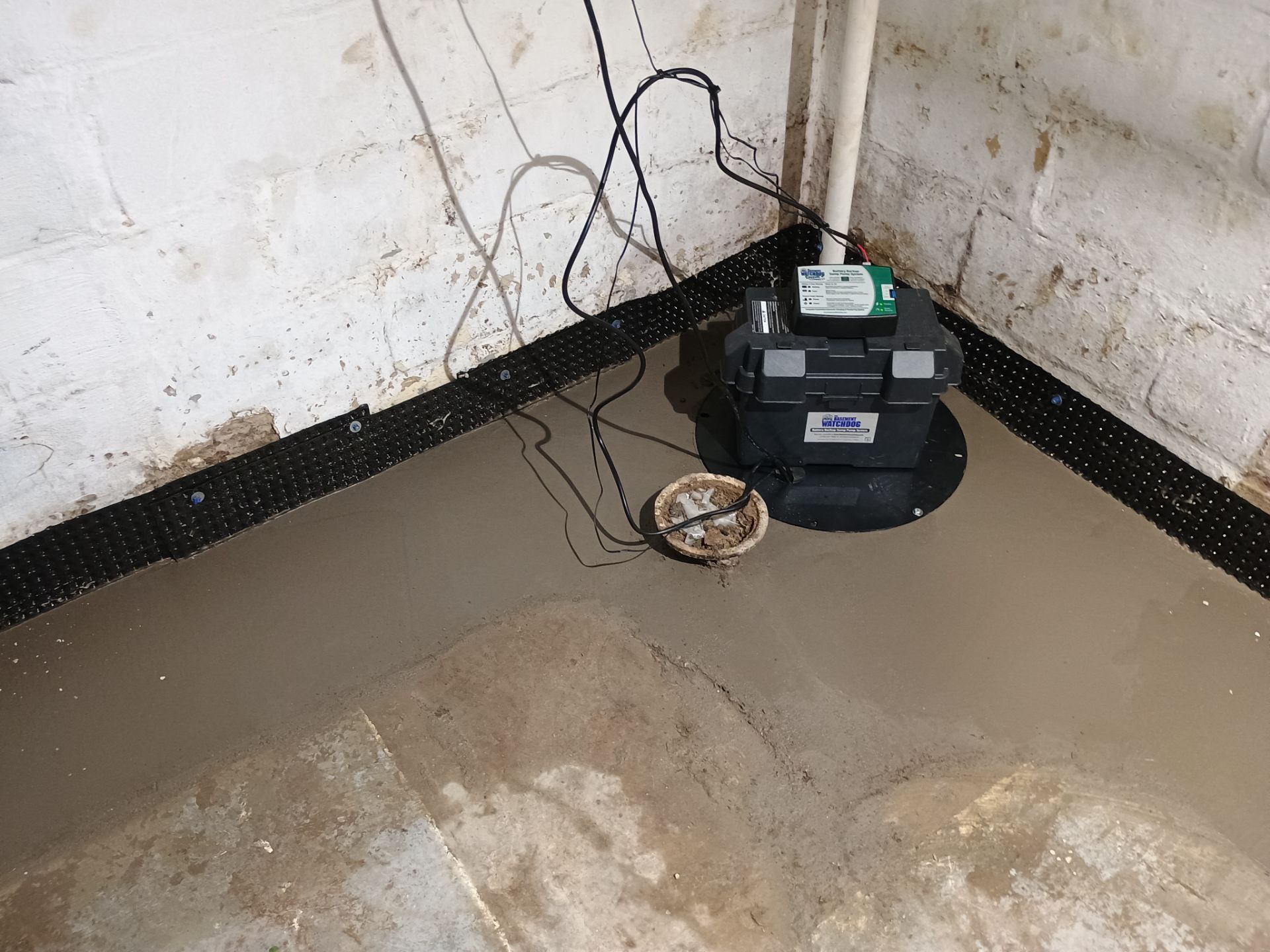 Basement Waterproofing (Drain tile & Sump pump) in North Minneapolis by Waterproofing Northeast