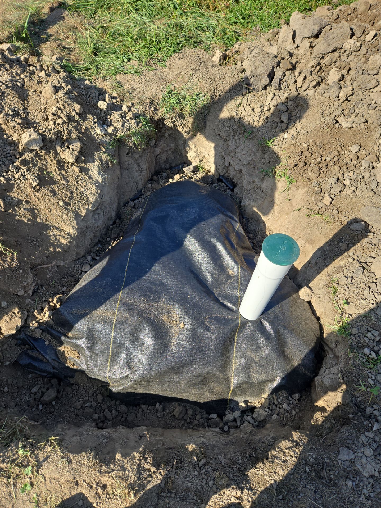 Exterior Open Faced Drainage  by Homeward Environmental LLC