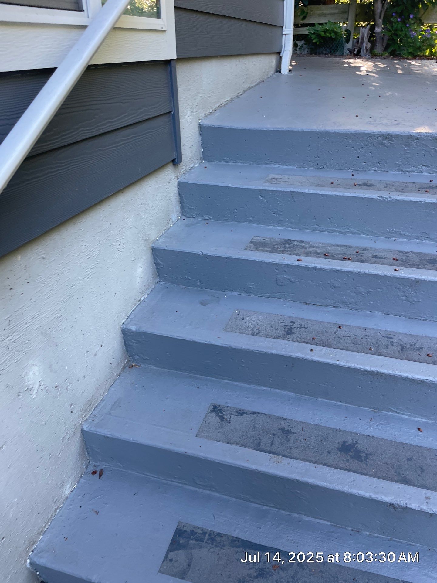 Epoxy Stairs & Sealcoat Driveway Application by Jireh Asphalt & Concrete Inc 
