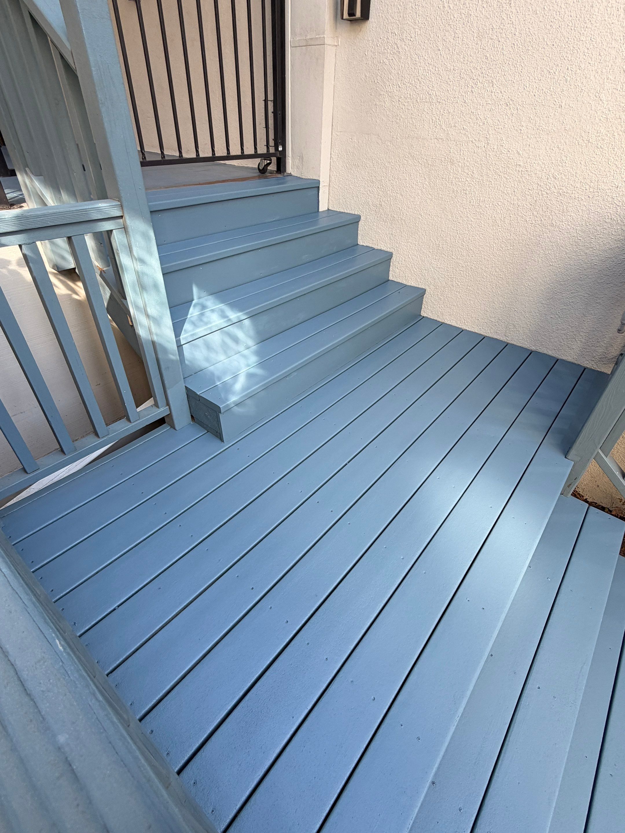 deck and patio restoration by Herrera’s Bay Area Painting inc.
