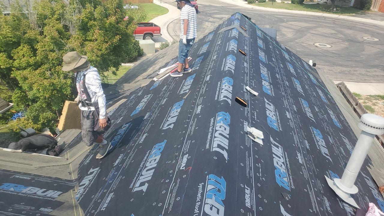 Meridian ID, Residential Roofing Installation using Owens Corning Duration in Driftwood by ID Roofing LLC