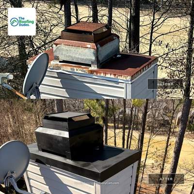 Chimney Cap, Ridge Vent and Pipe Boot Replacement in Birmingham