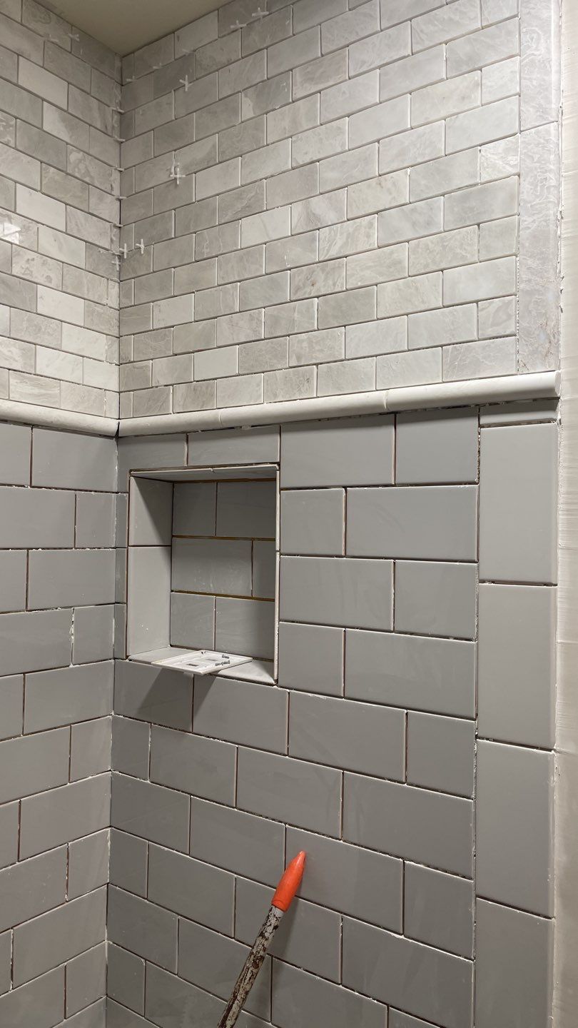 Full Bathroom Remodel by First United Roofing & Construction
