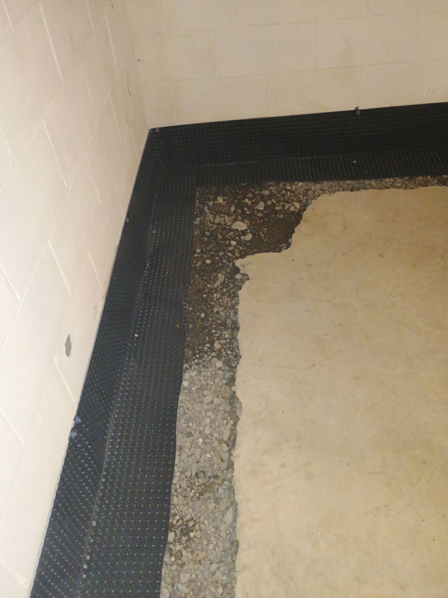 Tying Into an Existing Drain Tile System for Alec by Waterproofing Northeast