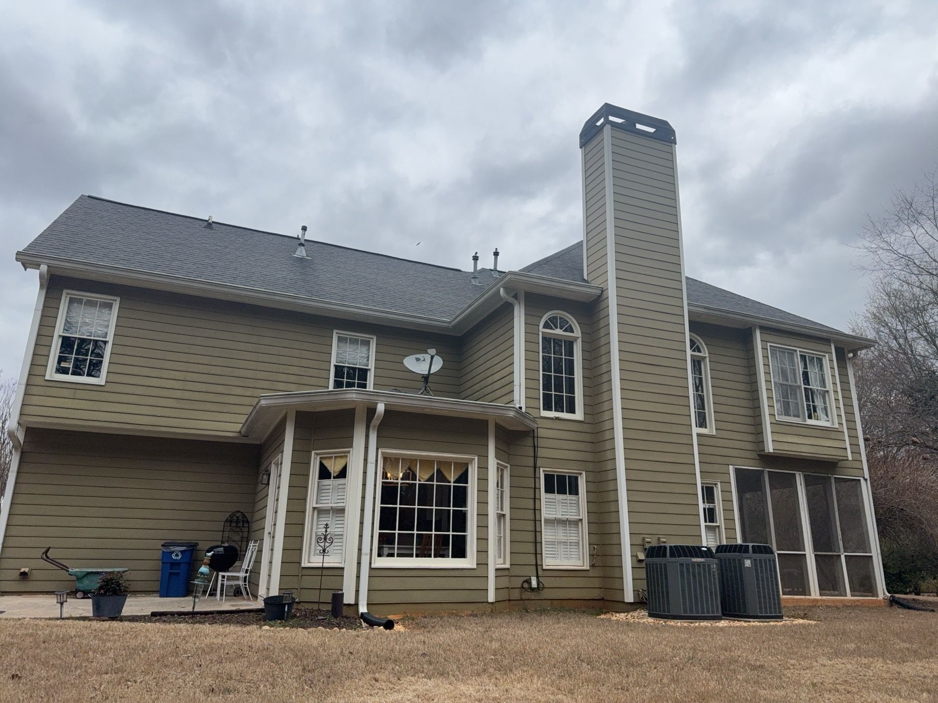 Full Siding Replacement and Exterior Painting in Alpharetta, GA by Nelson Exteriors 