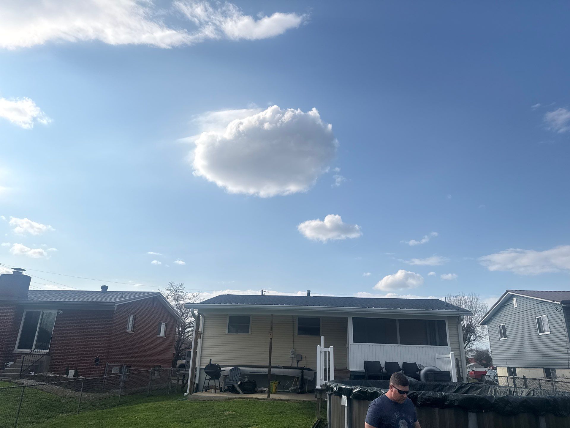 Residential Metal Roofing Installation on South Point Split-Level Home by Mr. Roofer
