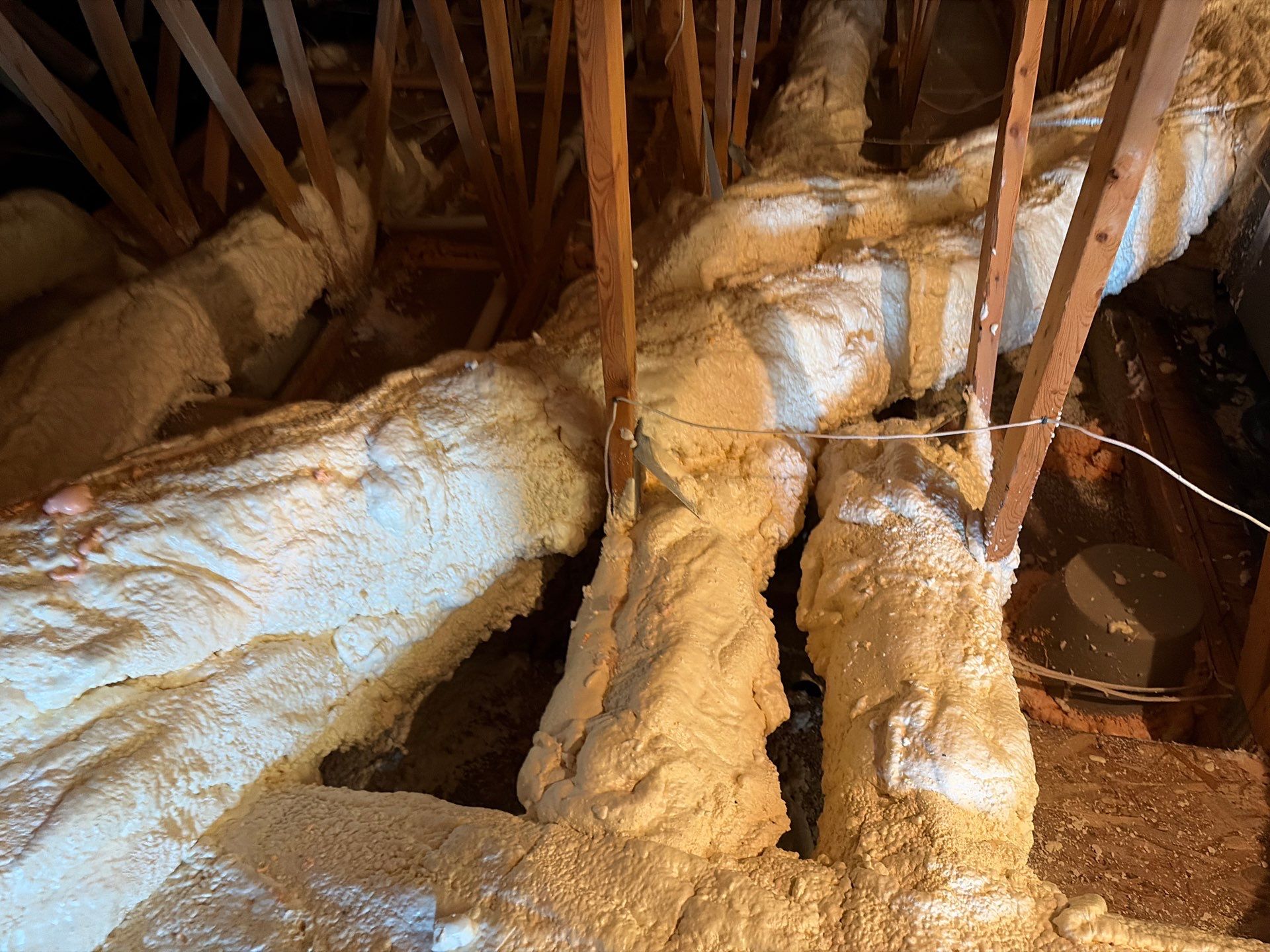 Sanitizing and Transforming a 2,100 sq ft Attic for a Better Home Performance by Home Environment Solutions