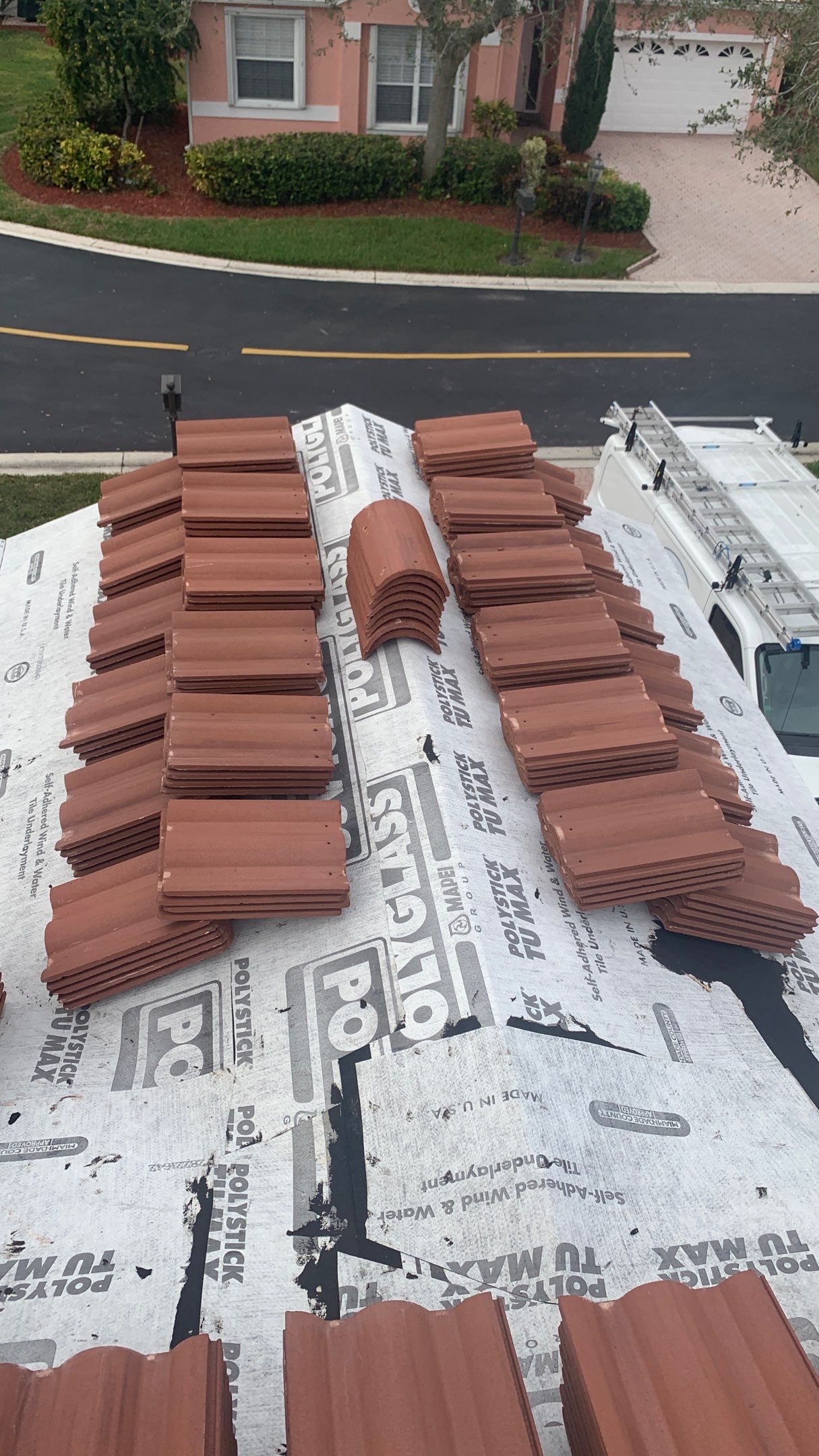 Residential Roofing Installation using Eagle Roofing Tile by BLUES BROTHERS ROOFING