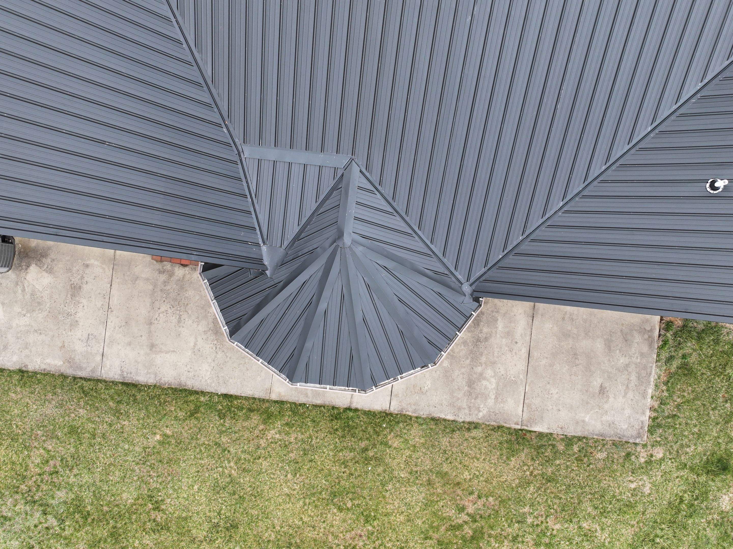 Black Frost 26 Gauge by Omnia Roofing