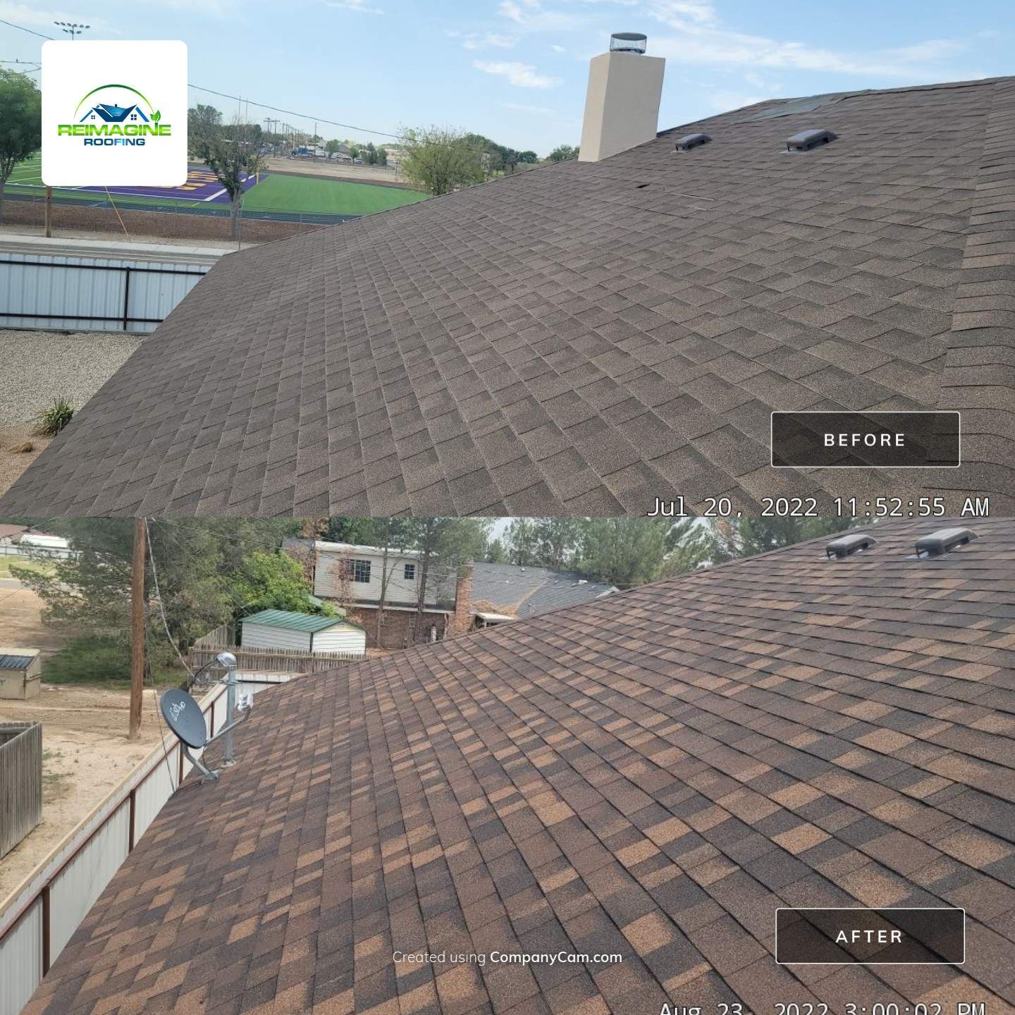 Burnt Sienna Shingles by Reimagine Roofing