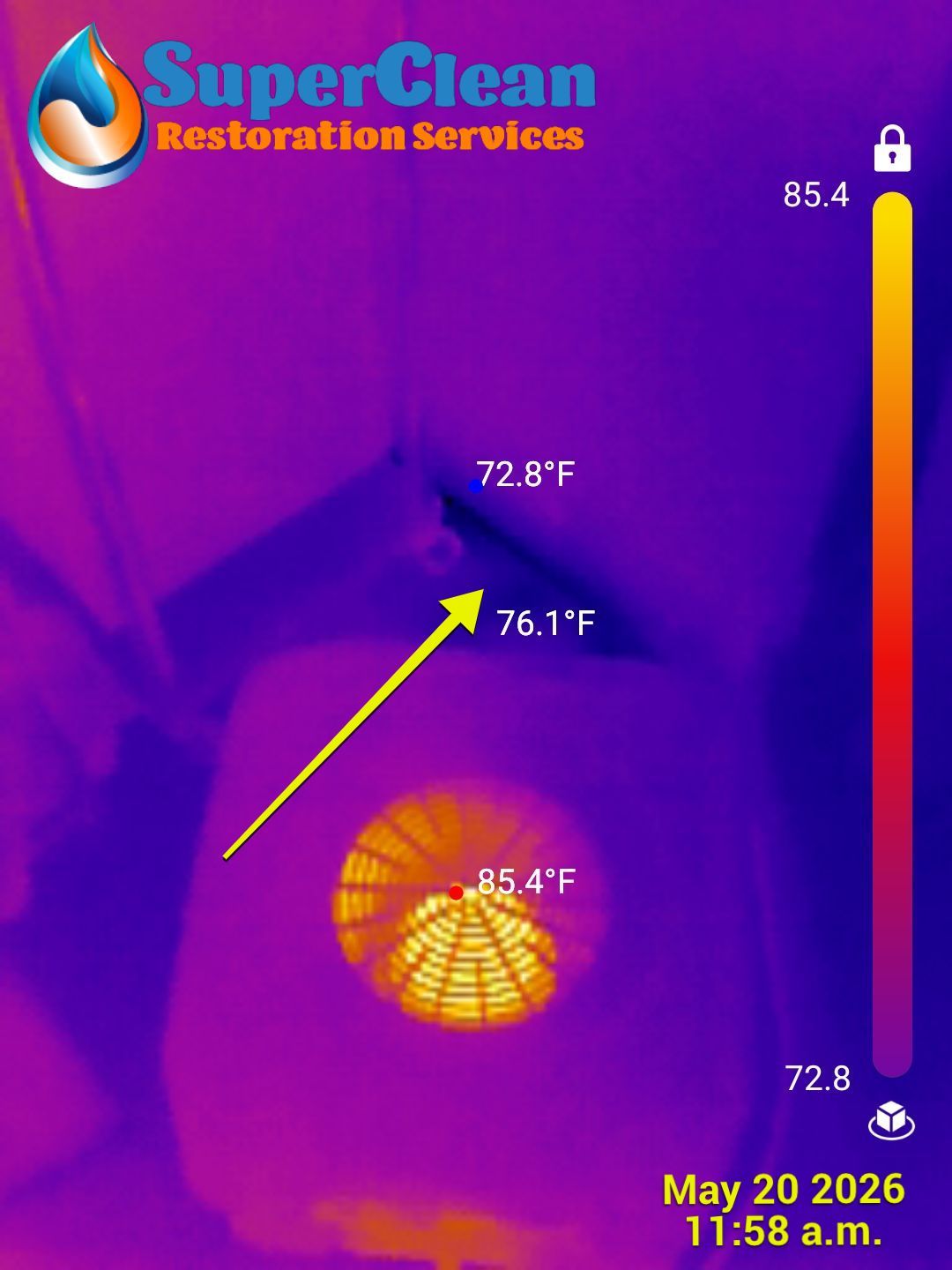Water Damage Detection and Structural Drying in Palm City by SuperClean 
