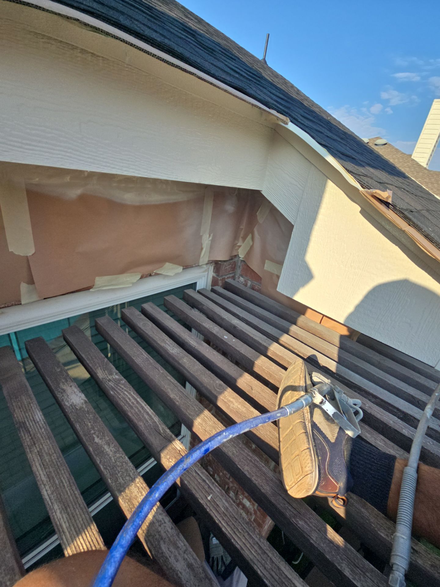 Dog Door Replacement by First Out Roofing 