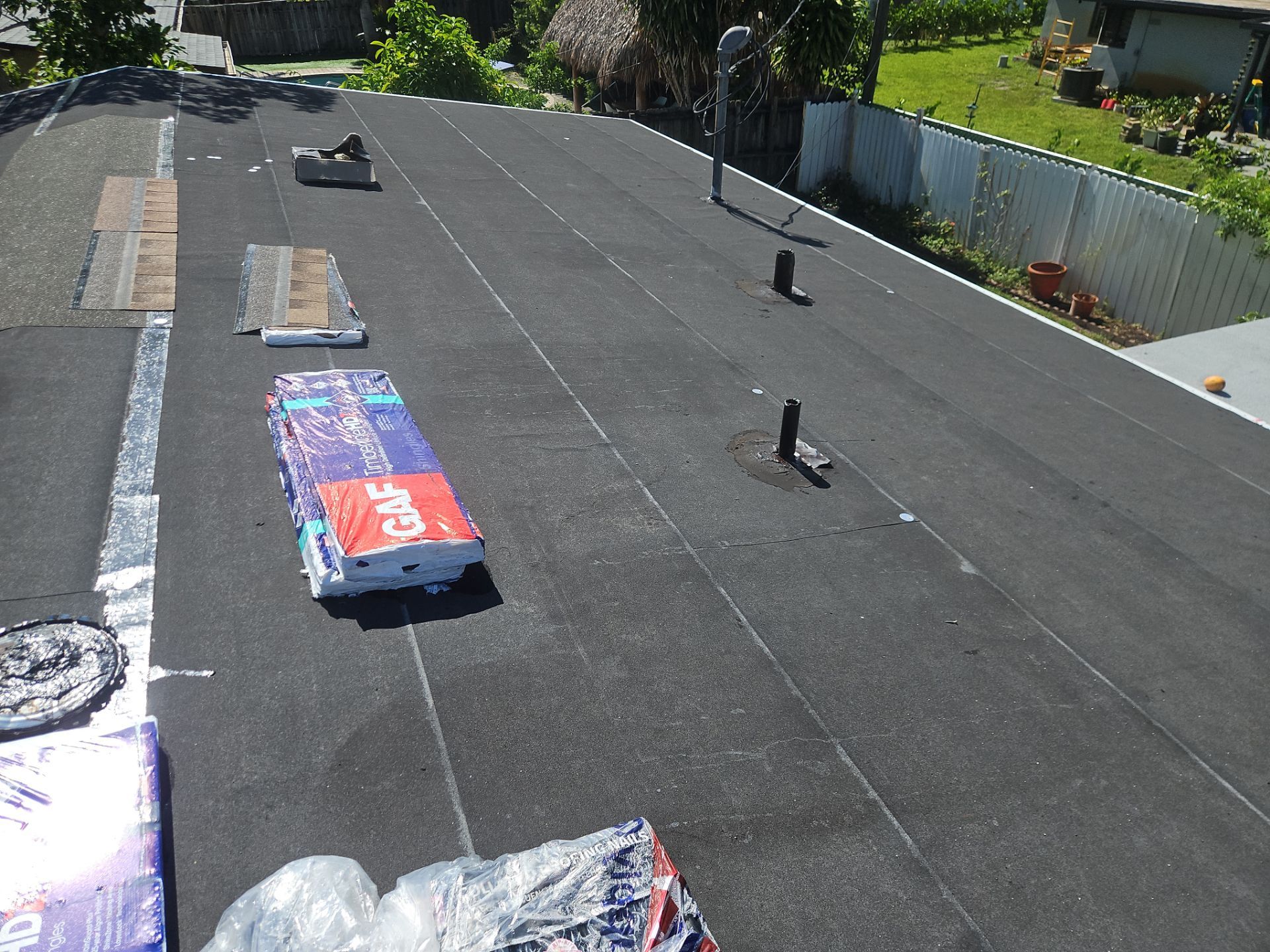 Residential Roofing Installation using GAF by BLUES BROTHERS ROOFING