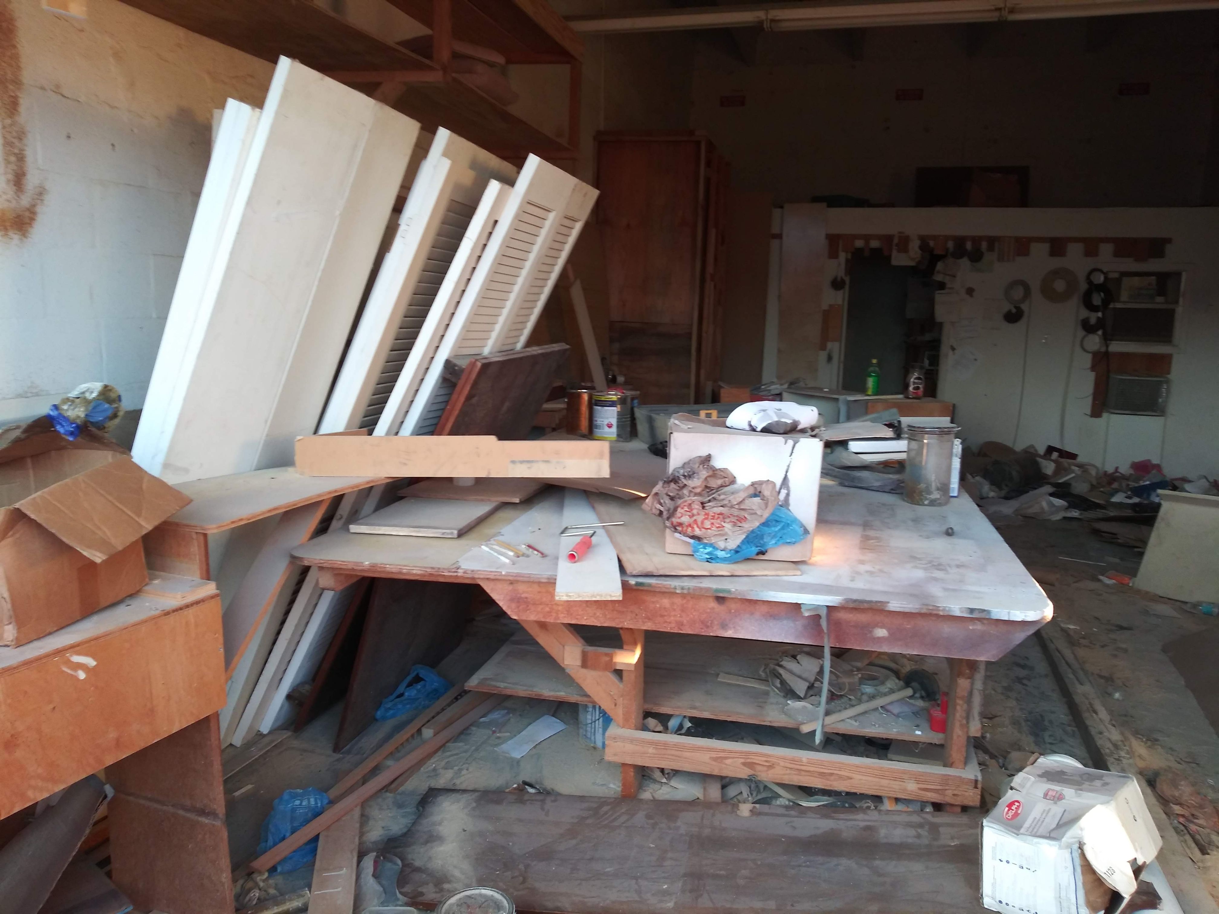 Warehouse Renovation and Bulk Trash Removal by
M.A.B. Landscaping & Property Maintenance