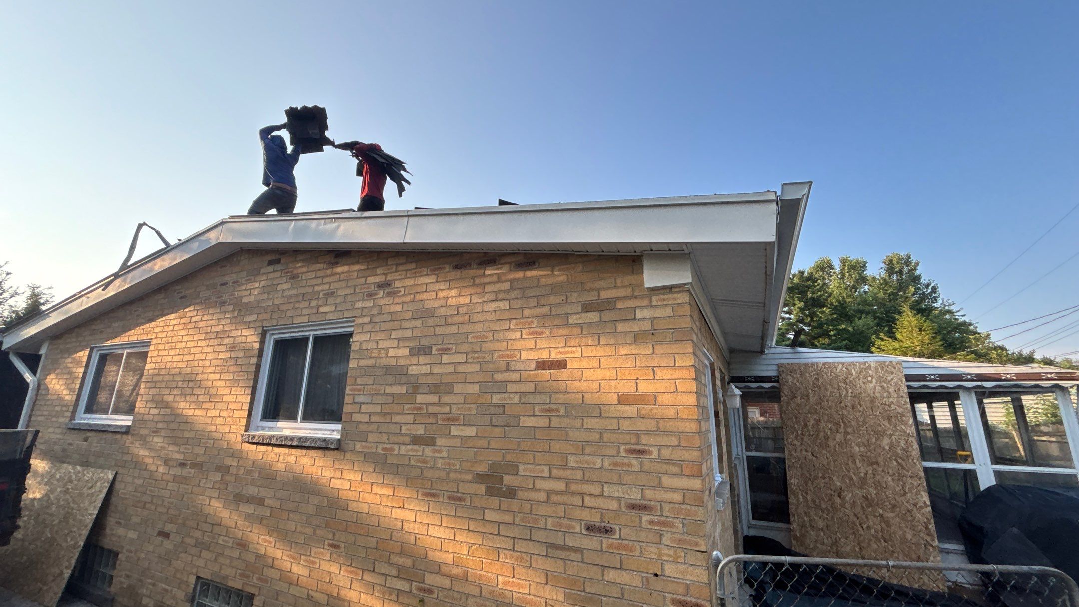 Roof Replacement using Owens Corning Driftwood by 180 Contractors