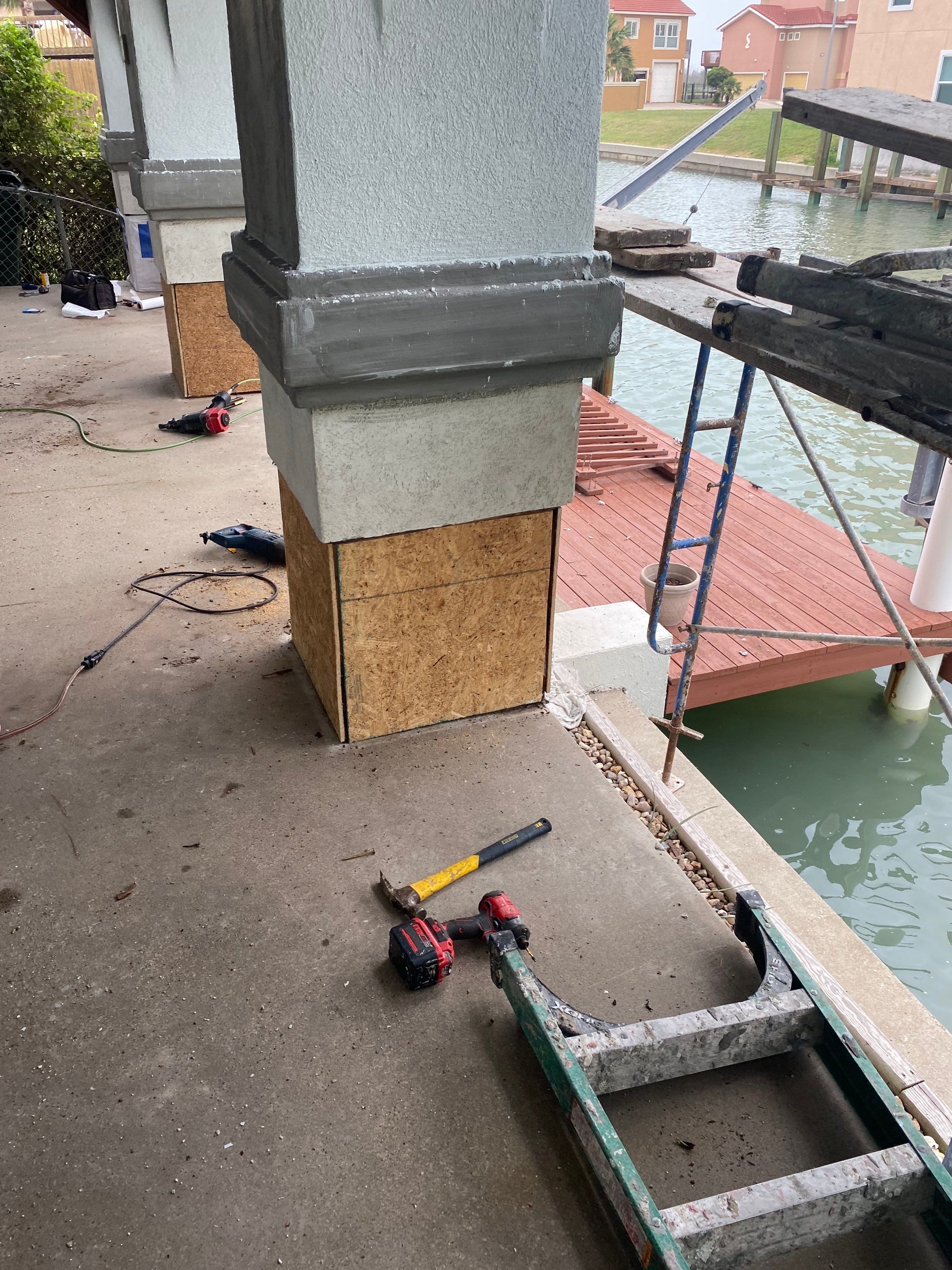 Waterfront Stucco Remastered by Bayfront Roofing and Construction