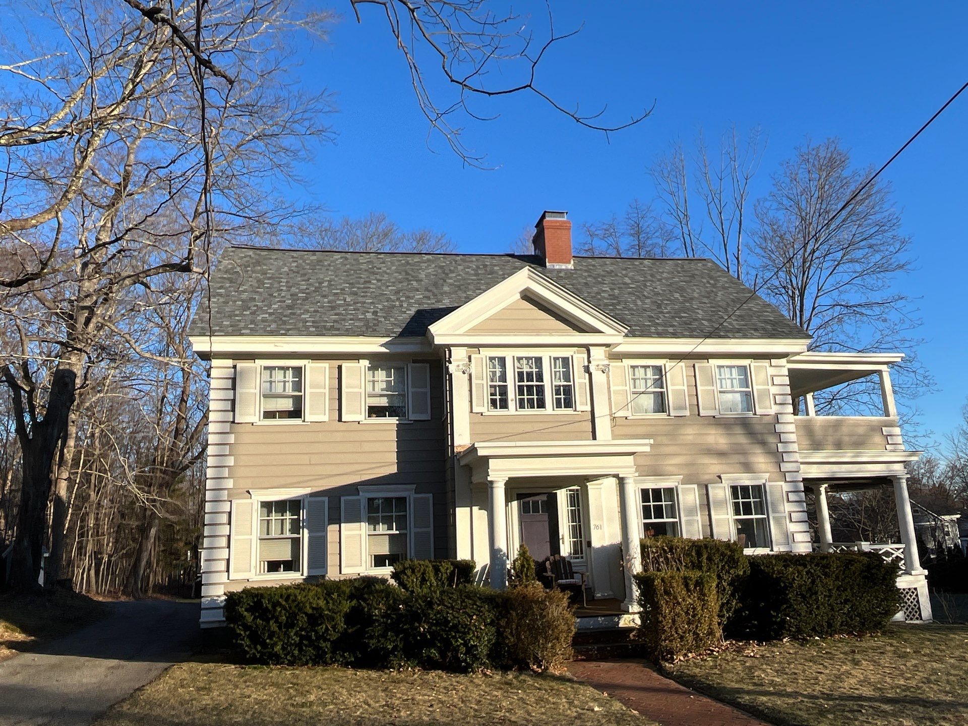 This Roof is a Biggins - Portsmouth, NH - This Beautiful Home Deserved a New Roof by Tall pine roofing