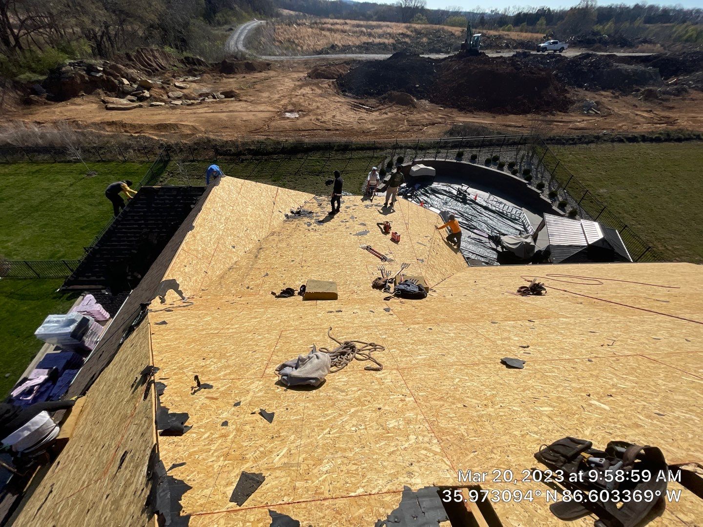 Roof replacement paid for by USAA - Duration shingles in Teak by Undersun Roofing 