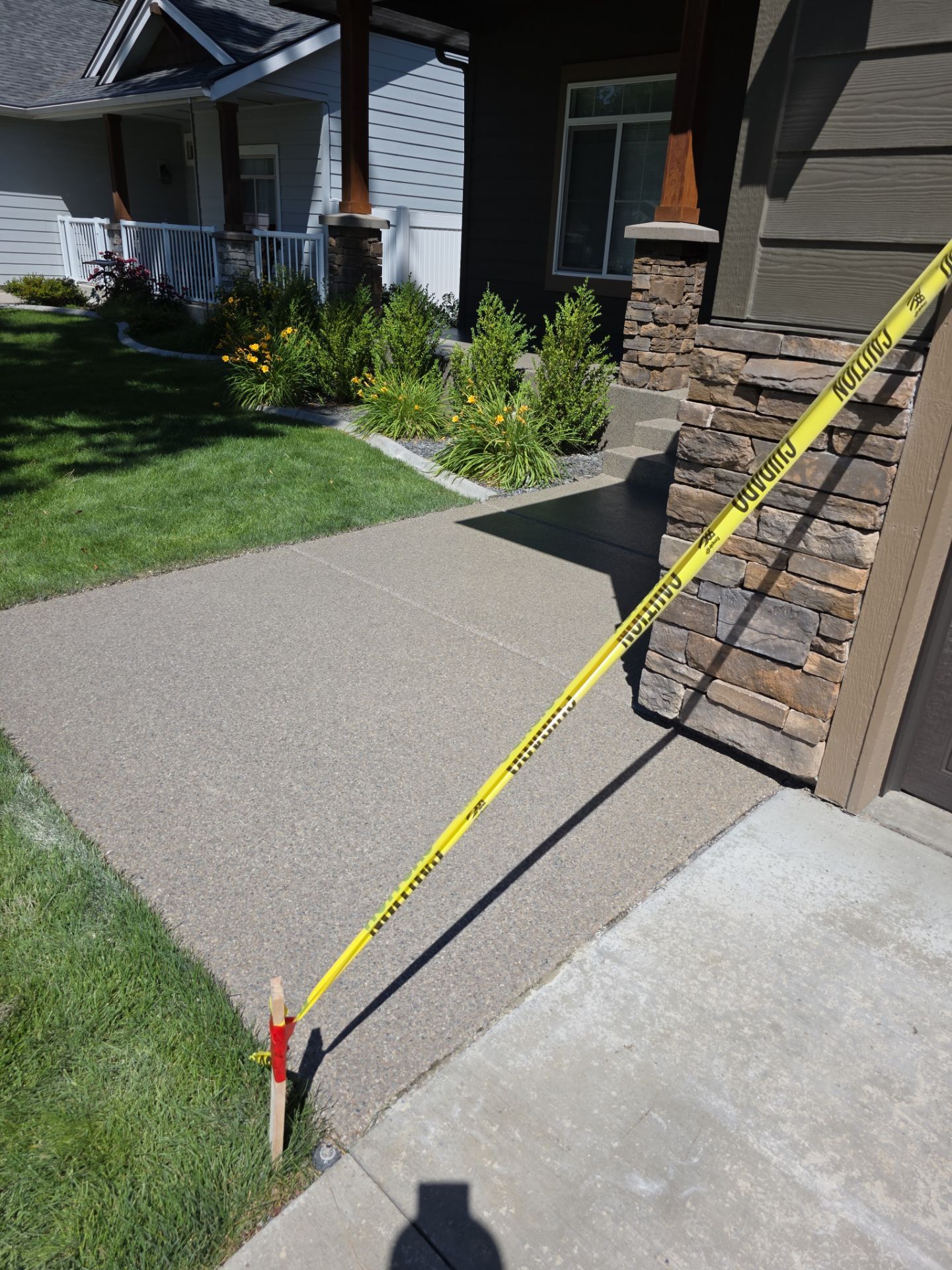 Patio Transformation using Flint by Croc Coatings, LLC