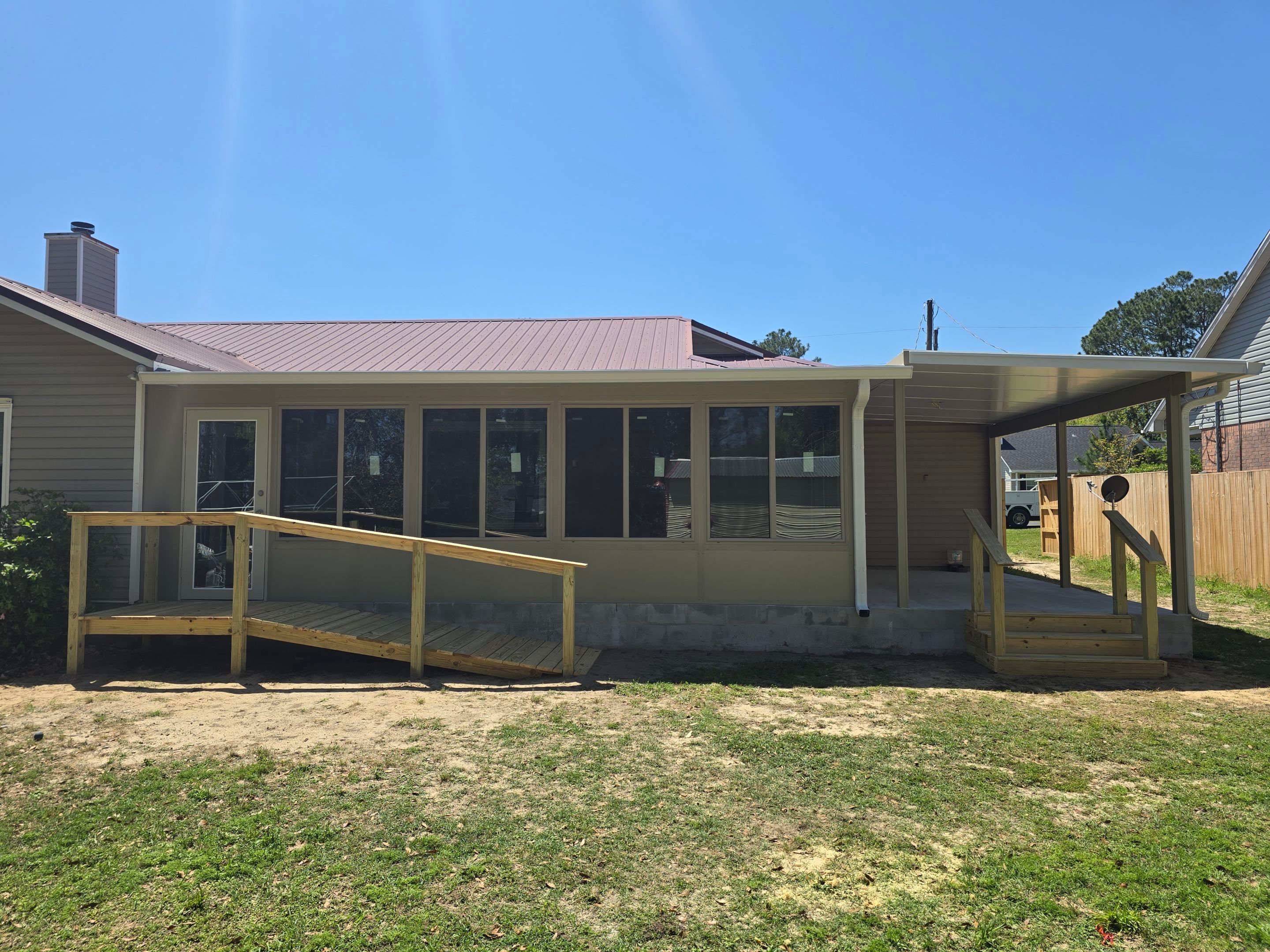 Glass Room & Patio Cover in Crestview by Titan Sunrooms