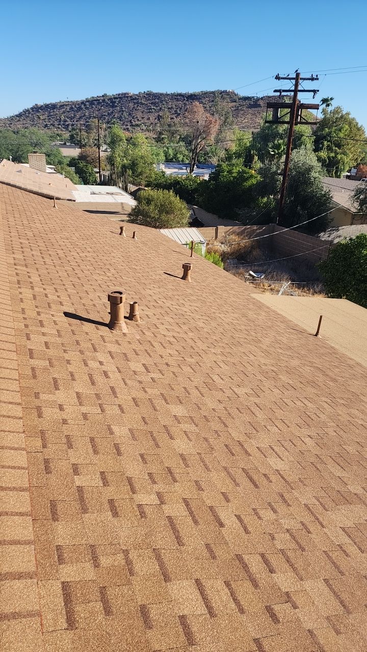Desert Tan Shingles by Reimagine Roofing