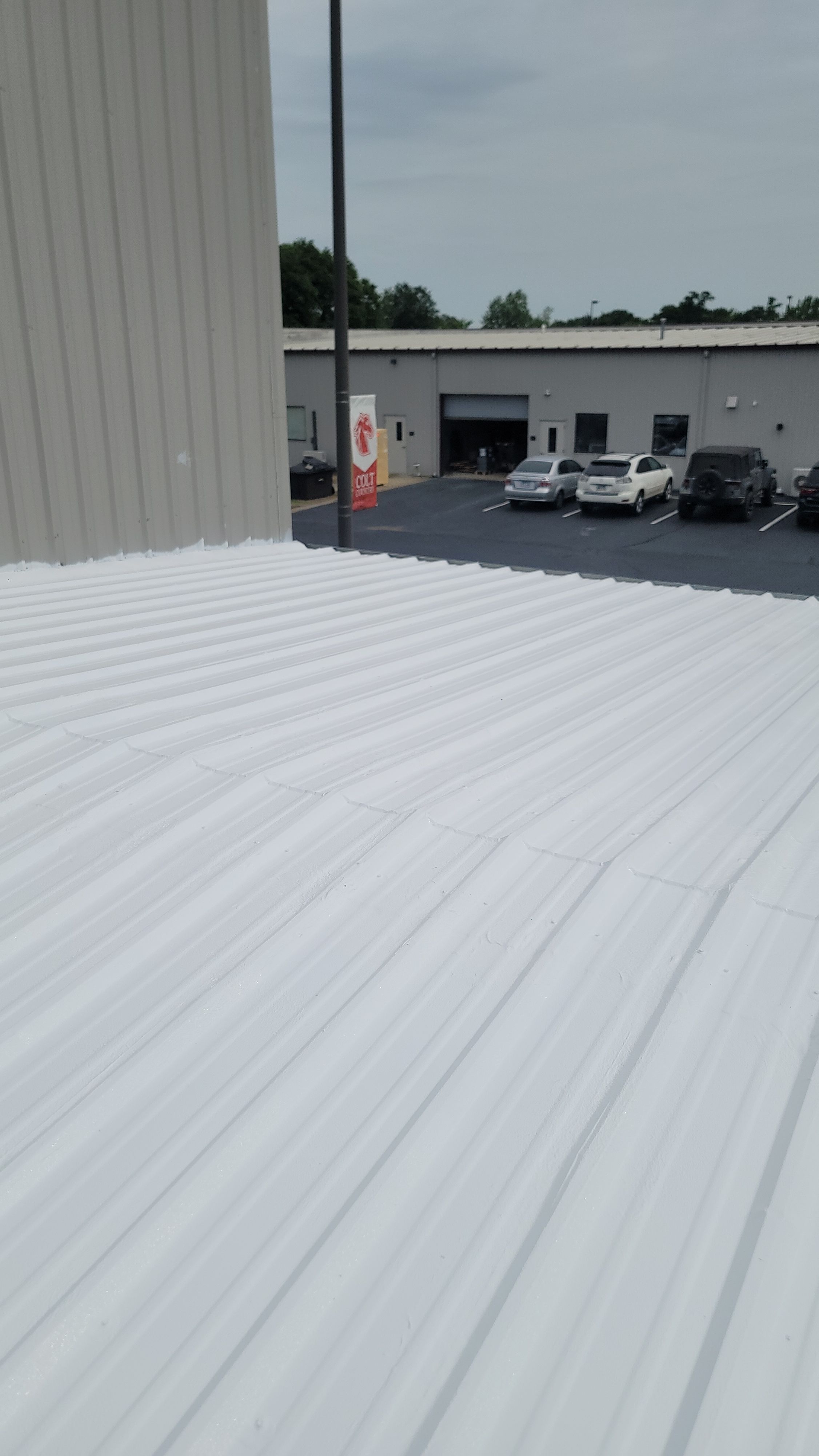 U of A Welding Shop by Hostetler Roofing