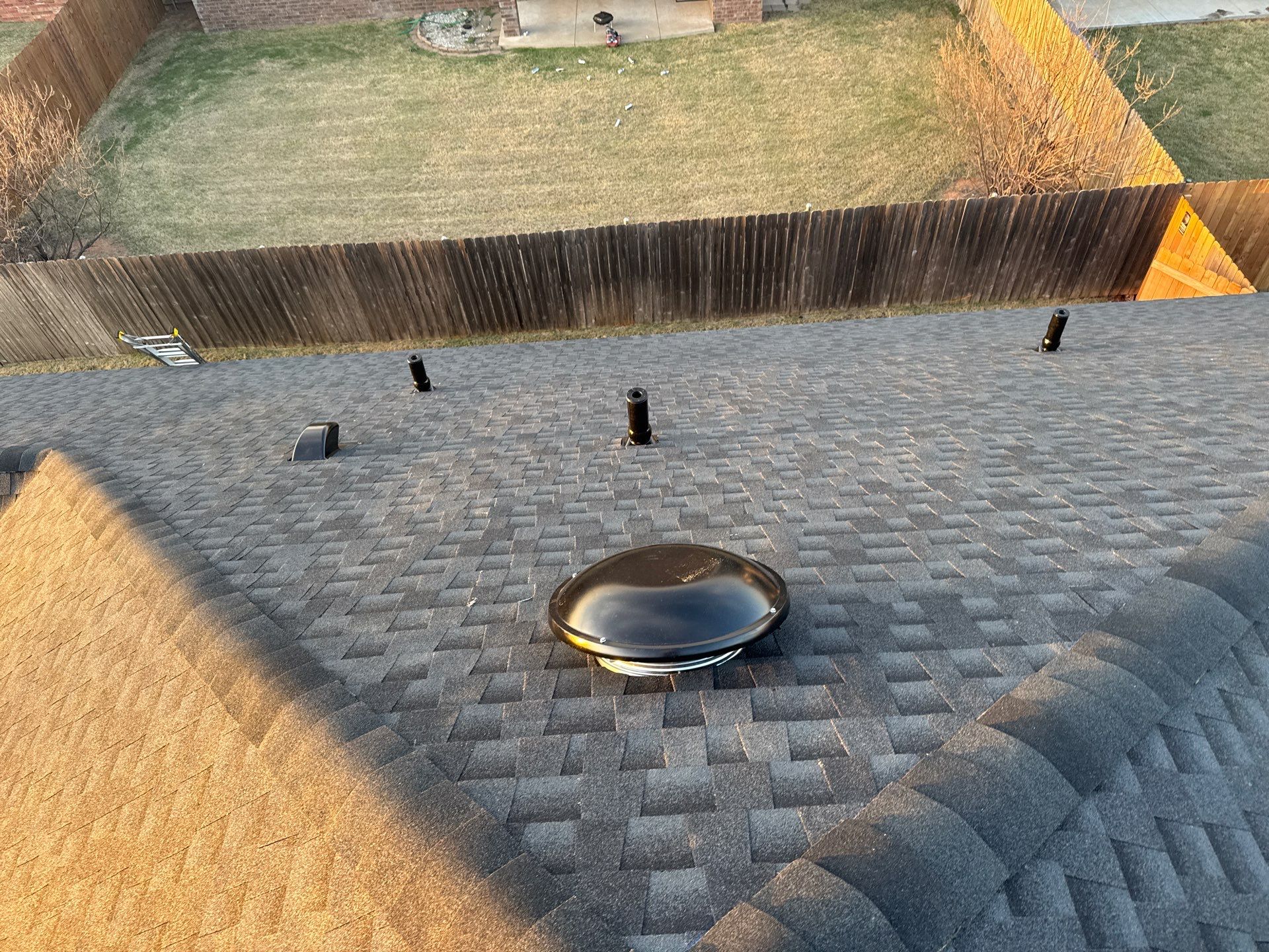 Total Home Transformation - Roof, Fence, Gutters & Paint - Oklahoma City, OK by 5Coat Roofing & Construction