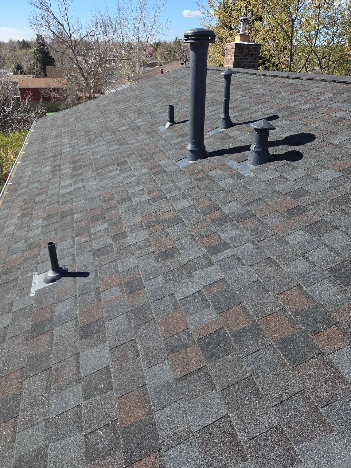 New Roof using Tamko - Stormfighter Flex - Black Walnut by RTP Roofing Company