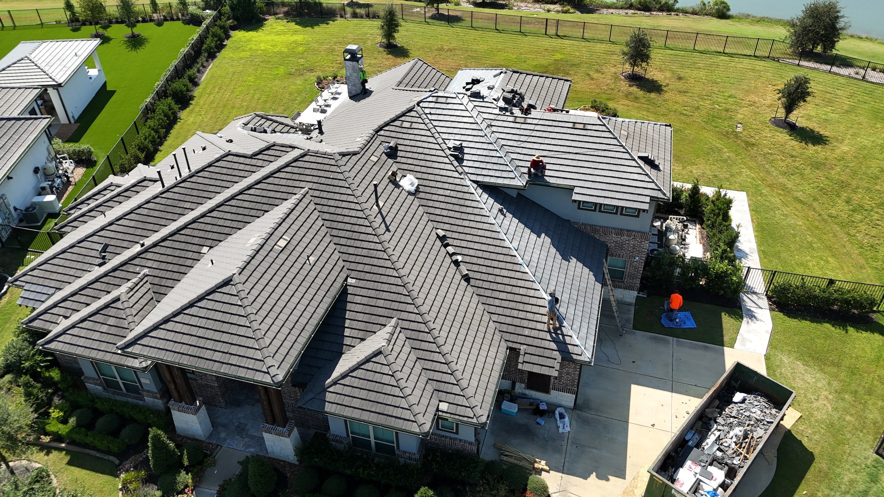 Saxony Tile Repair in Bridgeland! by Core Four Roofing