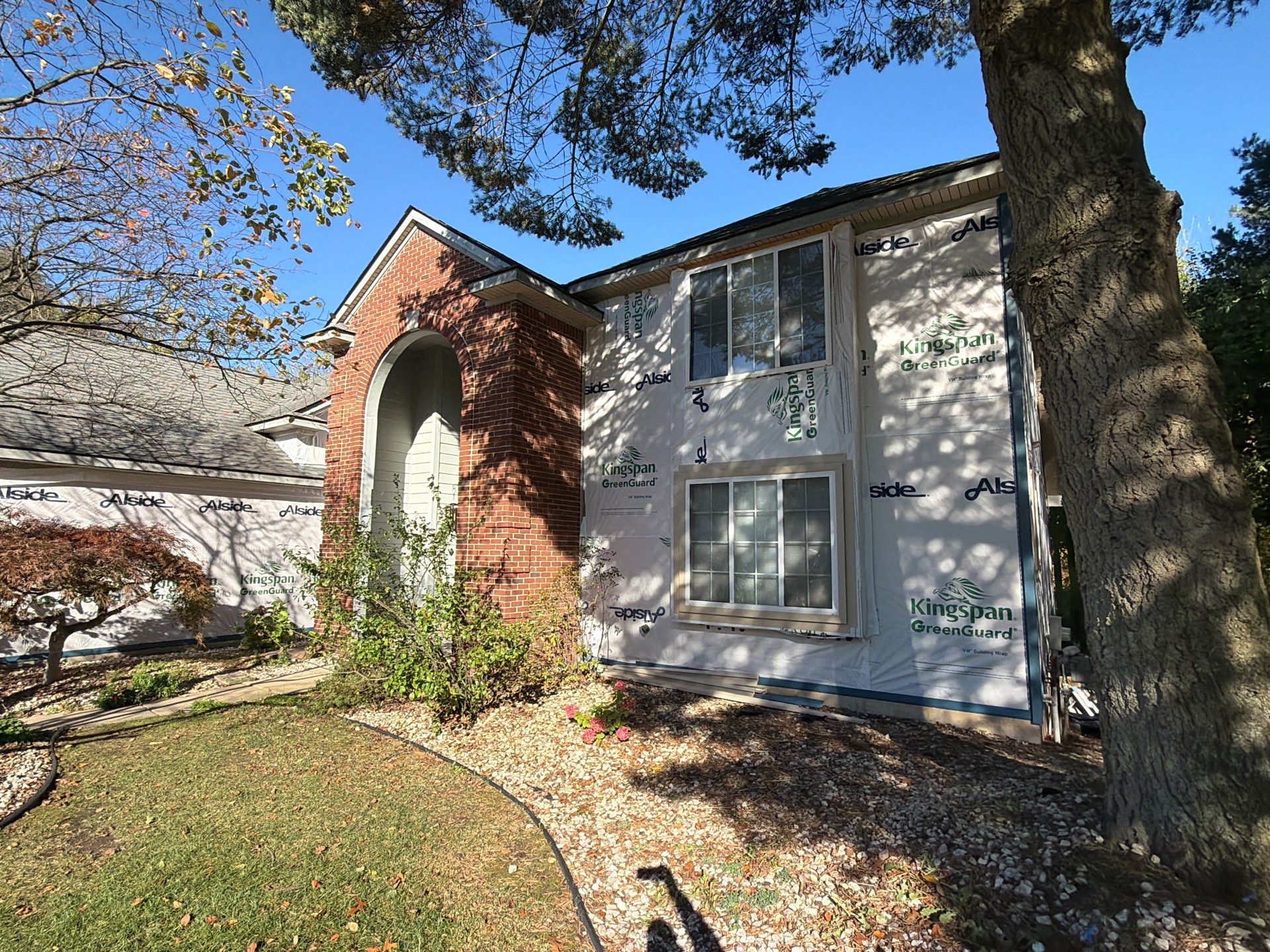 Siding Replacement using Ascend Laguna Blue by 180 Contractors