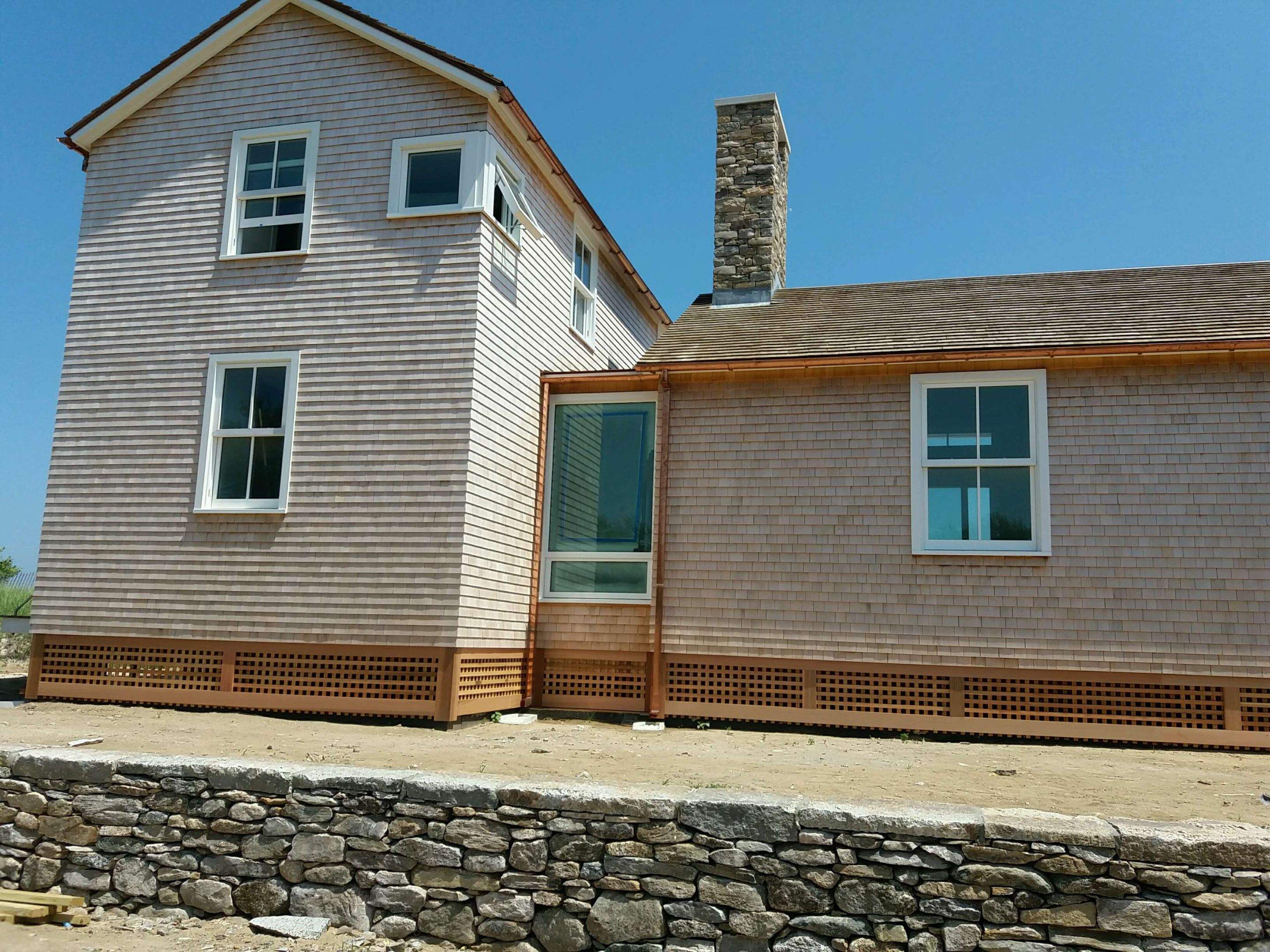 Copper Gutters Installed by Gutter Pro on Morris Island in Chatham, MA by Gutter Pro Enterprises