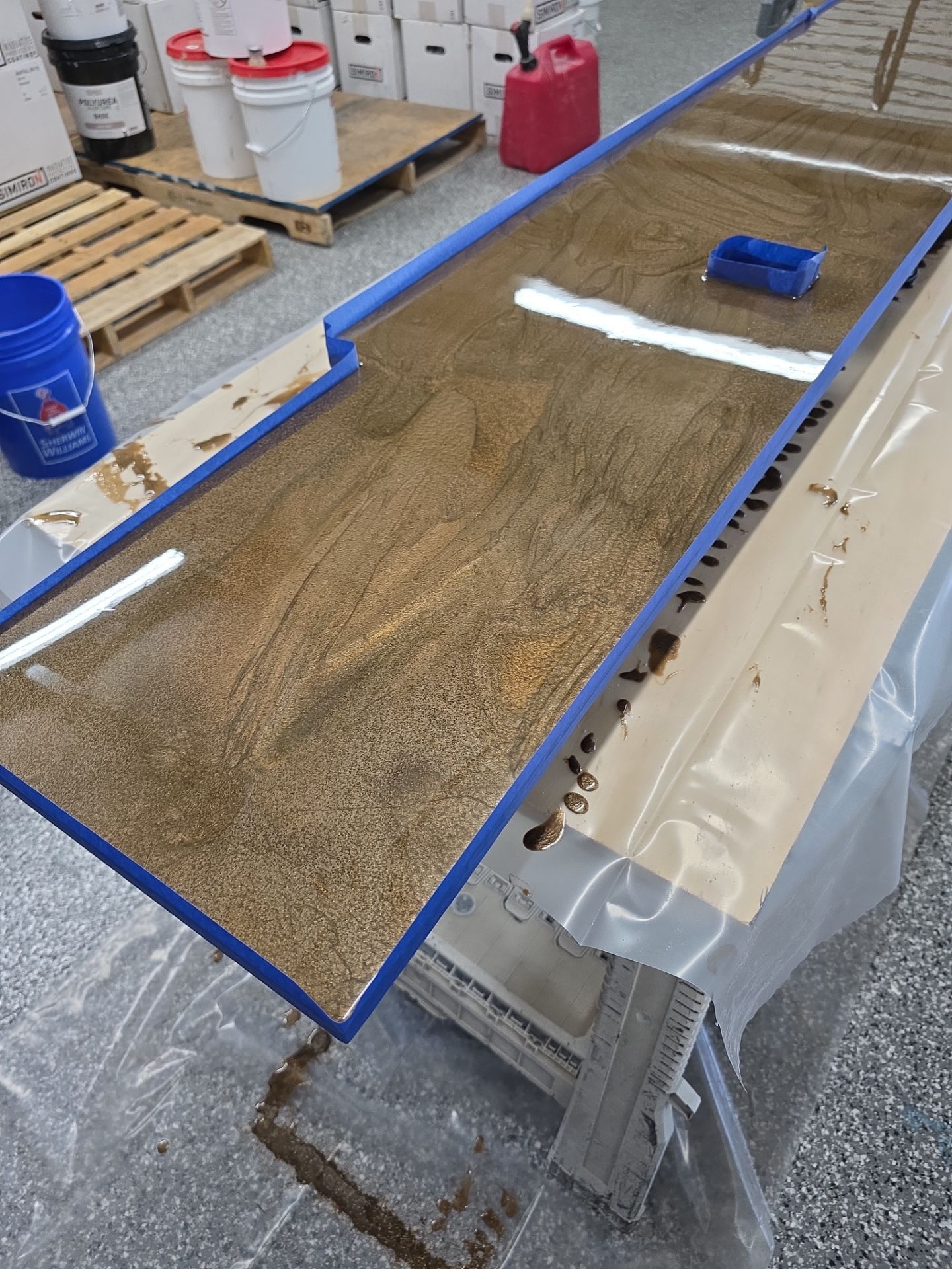 Epoxy countertops by Matt Gifford Painting LLC