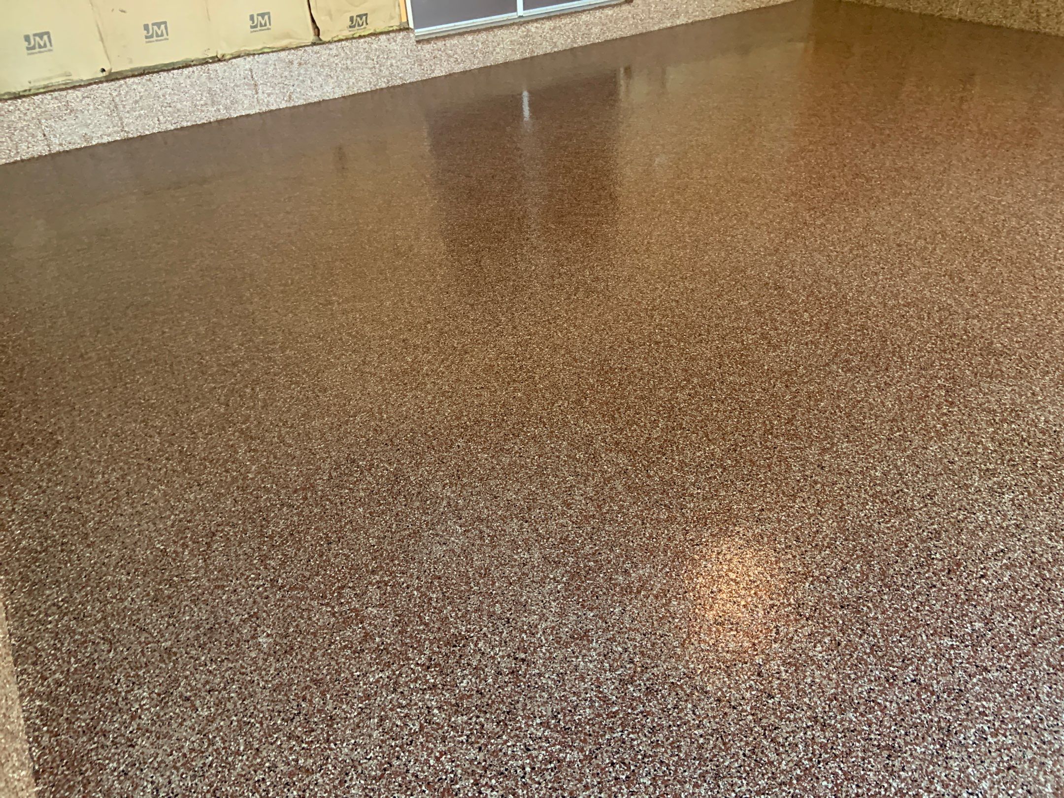 Countertop Transformation using Galaxy Colorway by Croc Coatings, LLC