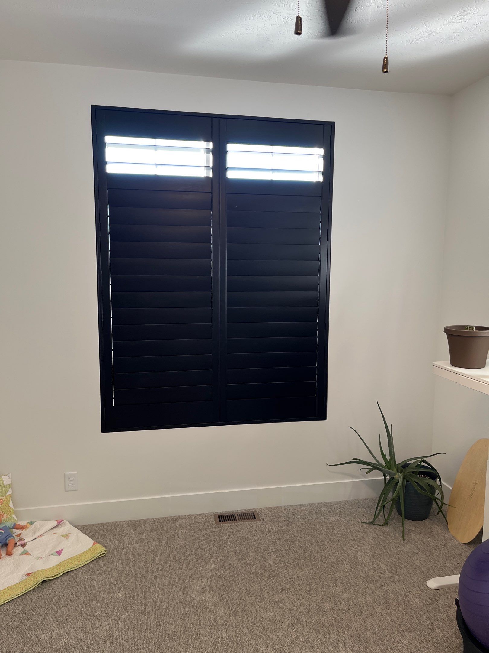 Residential Custom Shutters using Heritance Custom Shutters by Hunter Douglas by Custom Blinds & Design