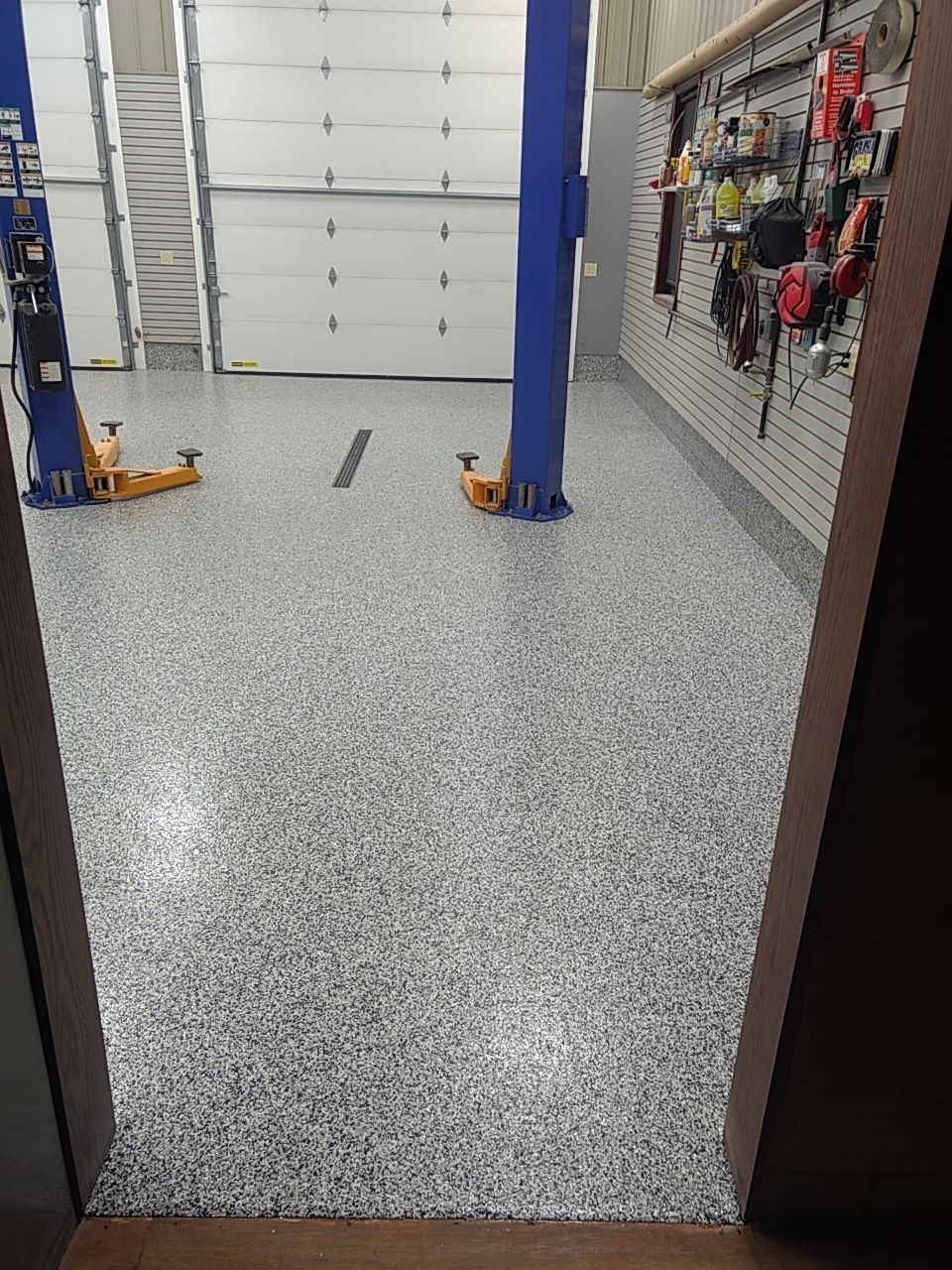 Garages Using Domino by Fantastic Floors by Miller Custom Exteriors 