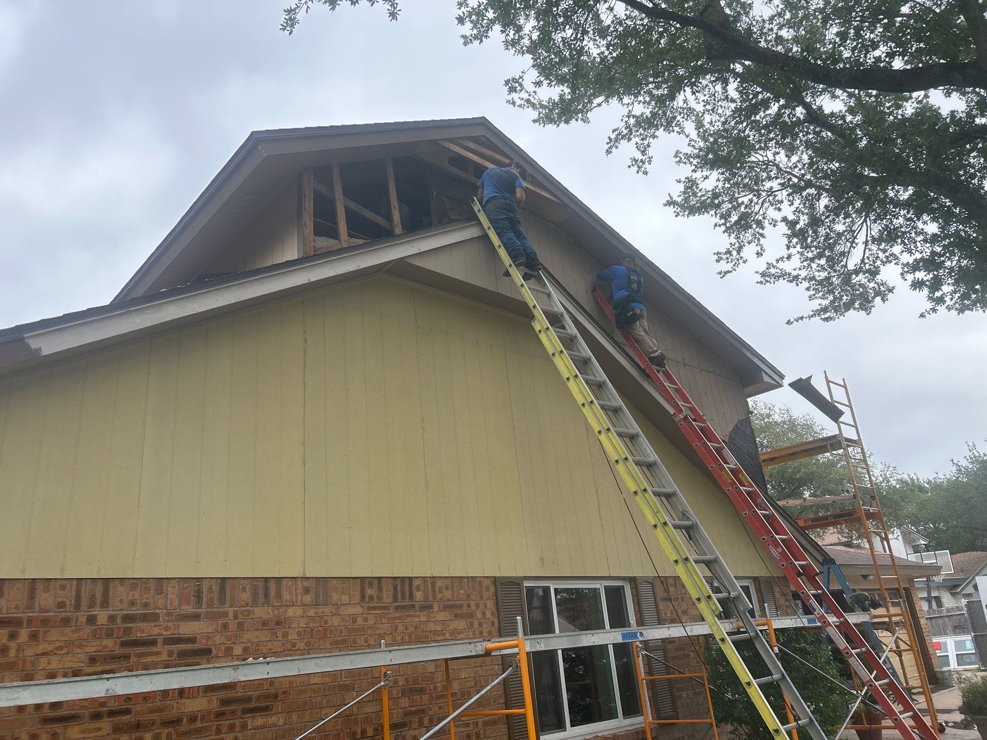 Portland Texas Exterior Remodel by Bayfront Roofing and Construction
