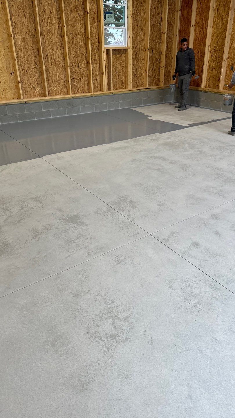 Basement + Garage Project in Pittsburgh by Floors in a Day, Inc