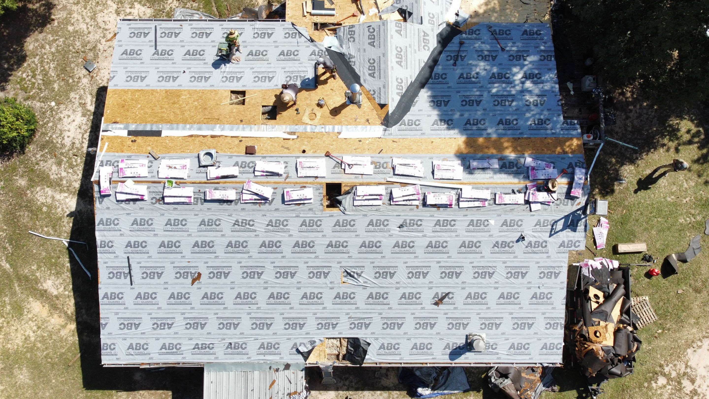 Project in Conroe by Roof Guard And Construction