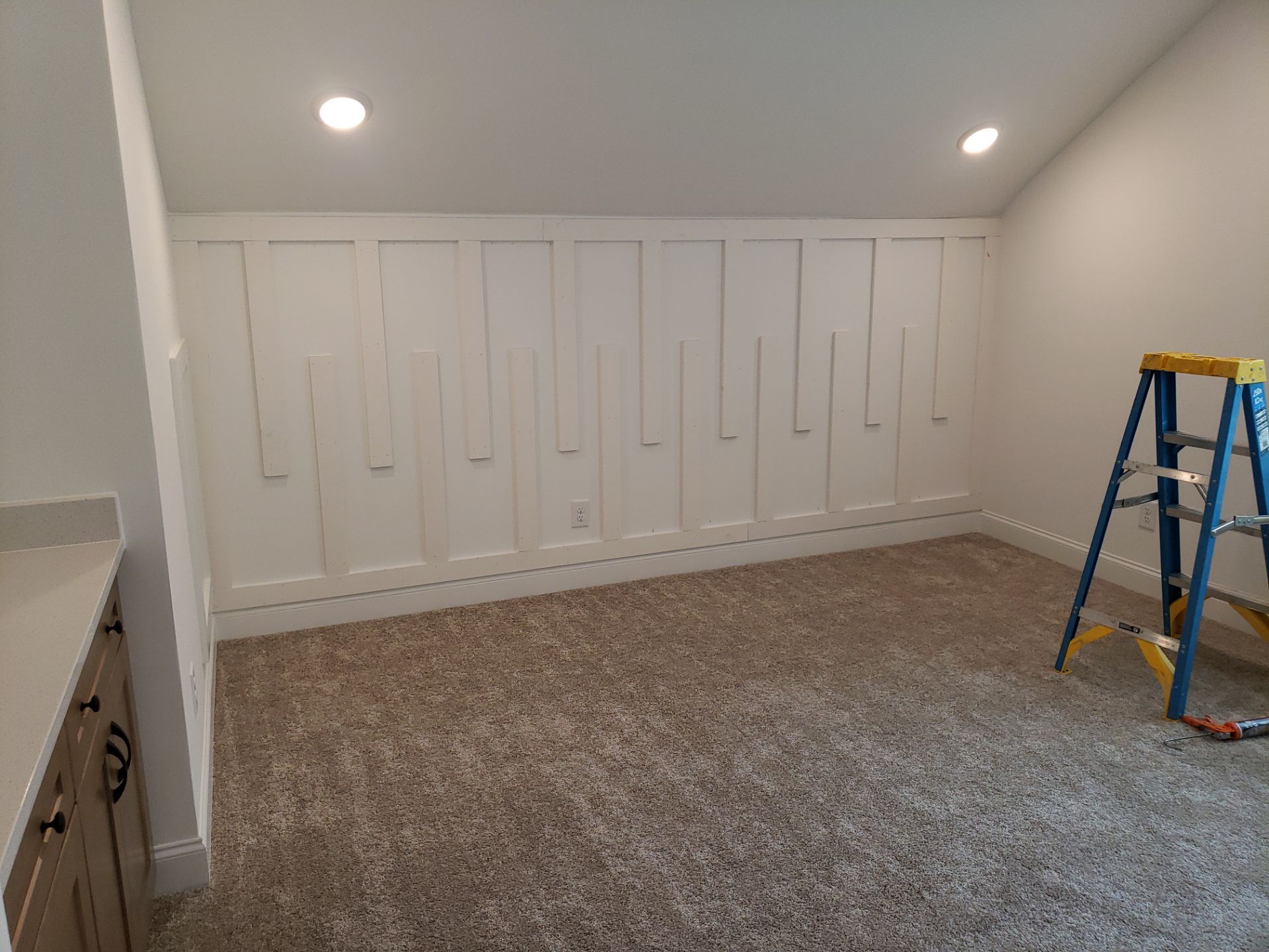 Three Custom Accent Walls Completed for a Repeat Customer by A Step Above Handy LLC
