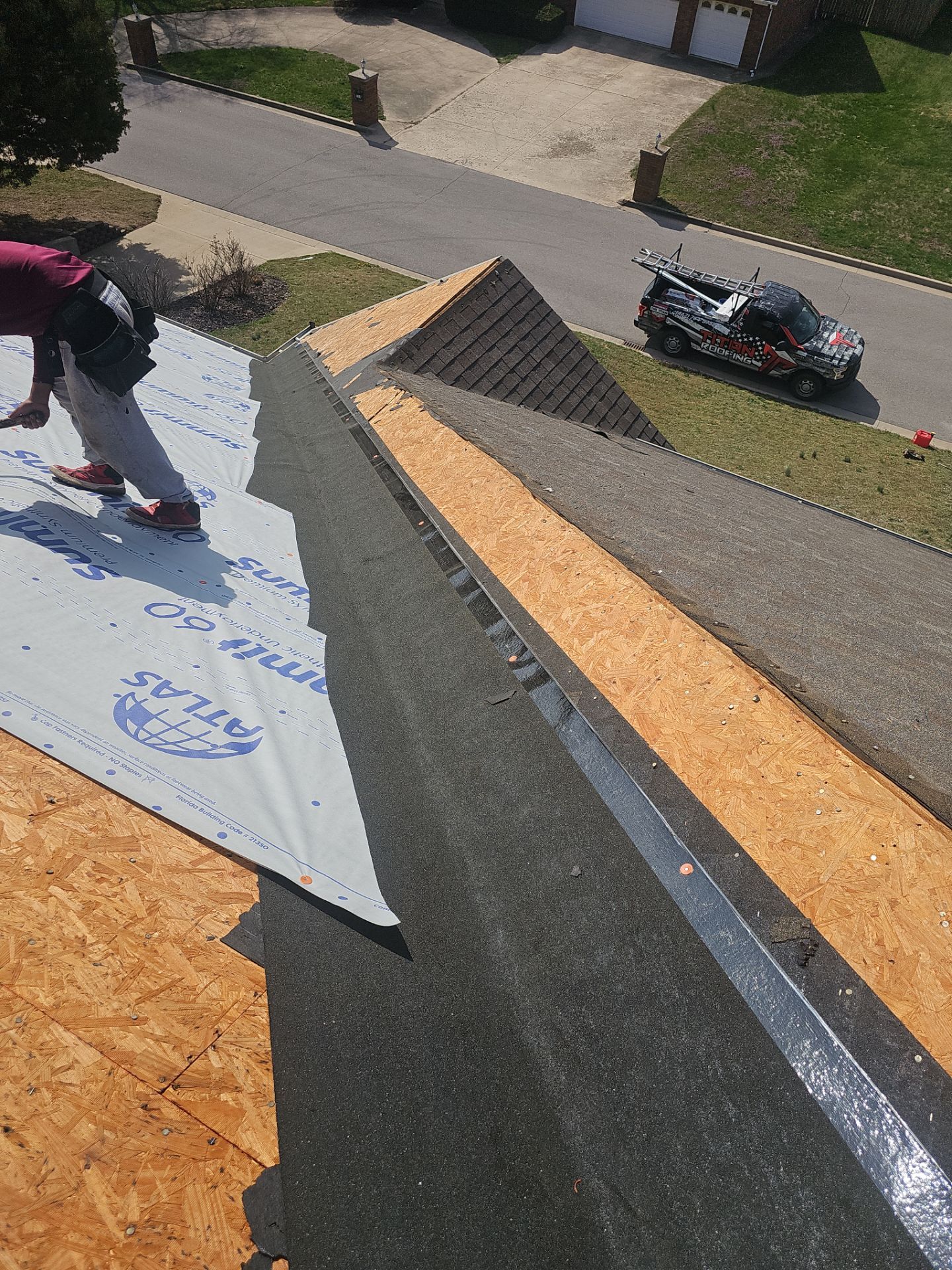 Residential Roof + Gutters & Downspouts Install  by Titan Commercial & Residential Roofing 