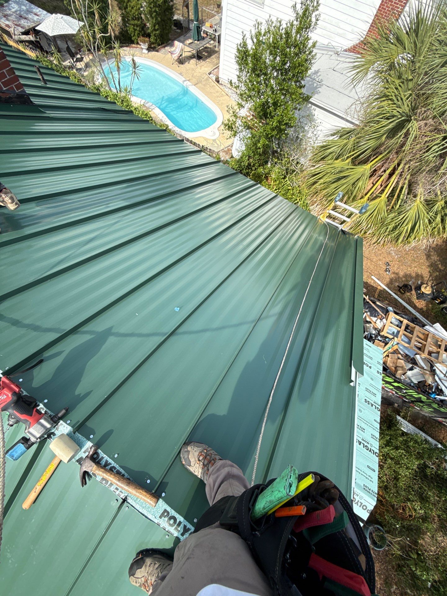 Project in St. Petersburg by Mitchell Roofing Company LLC