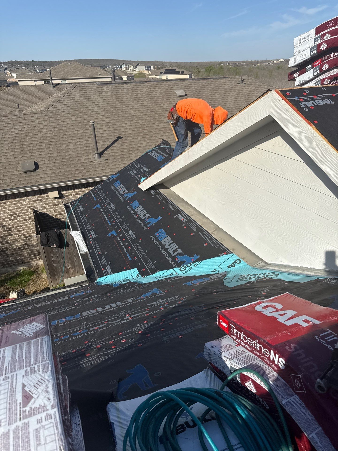 Project in Del Valle by Rhino Roofing and General Contracting, LLC