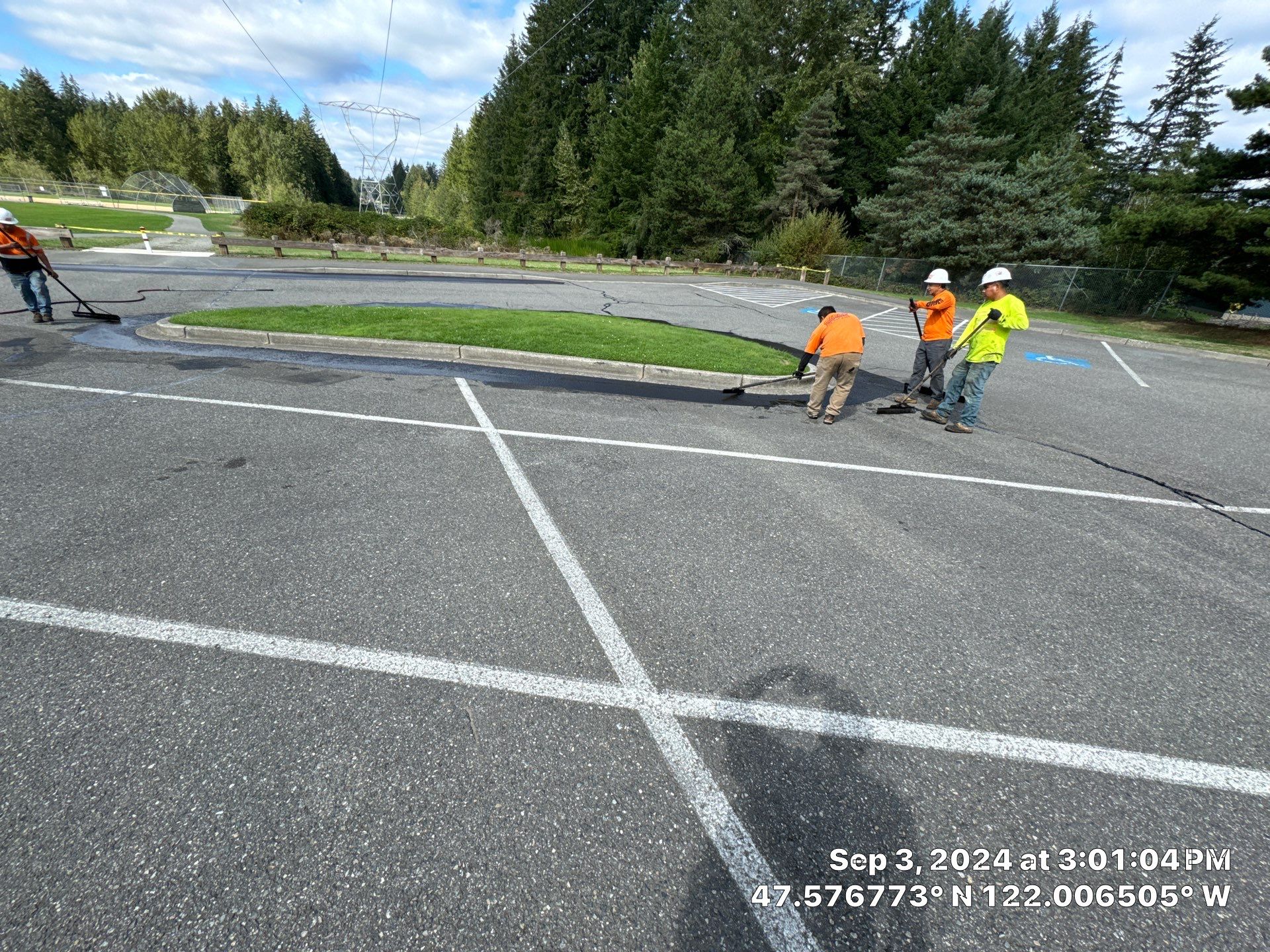 Klahanie Park | Asphalt Repair, Sealcoating & Striping by Jireh Asphalt & Concrete Inc 